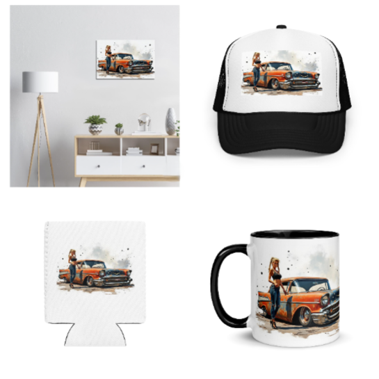 Alyssa with 57 Rat Rod Bundles