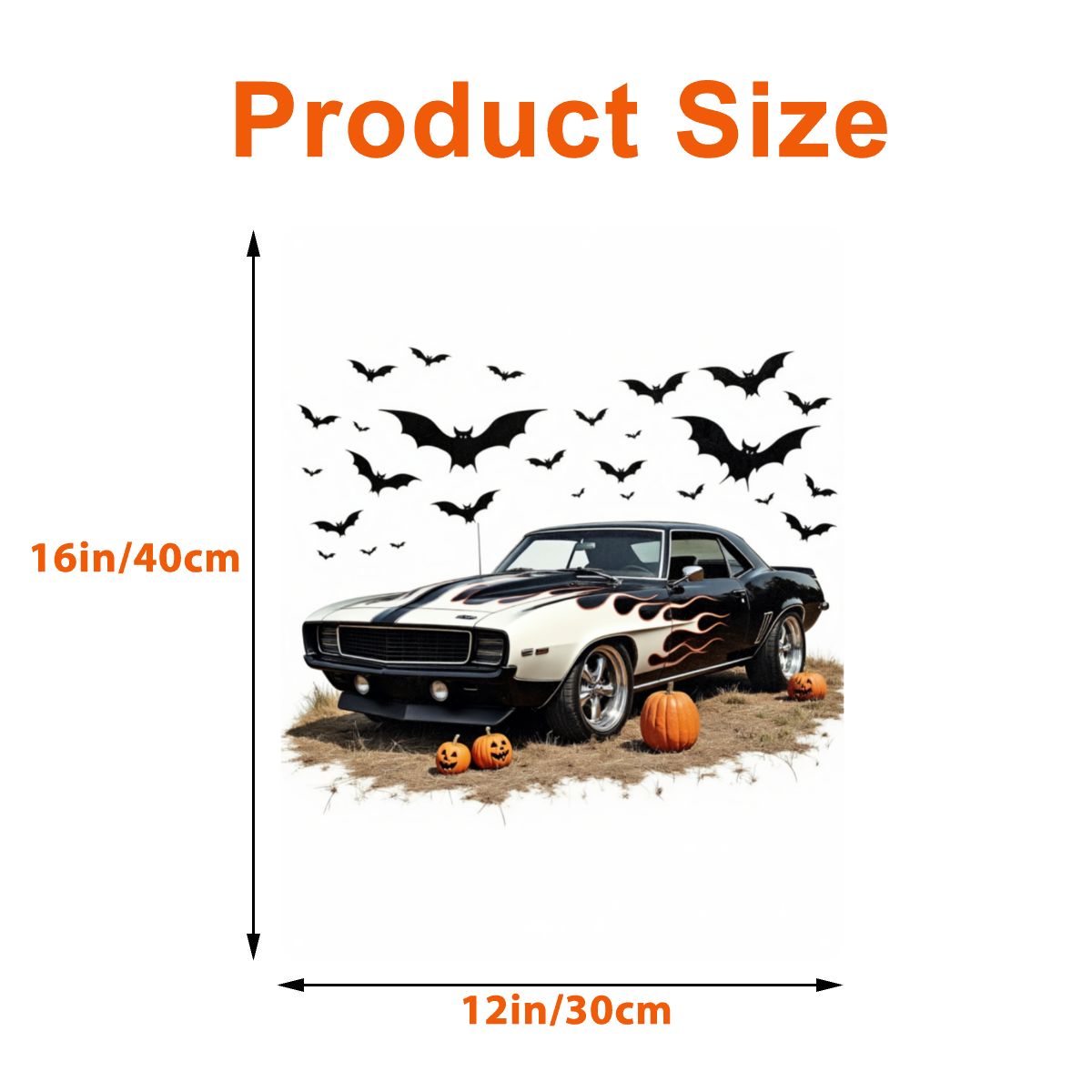 Halloween Camaro Tin Sign (USA)