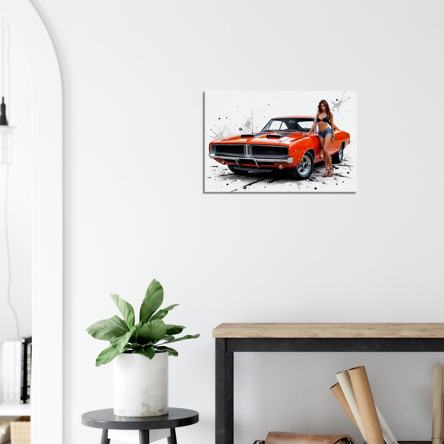 Vintage Car Wall Art