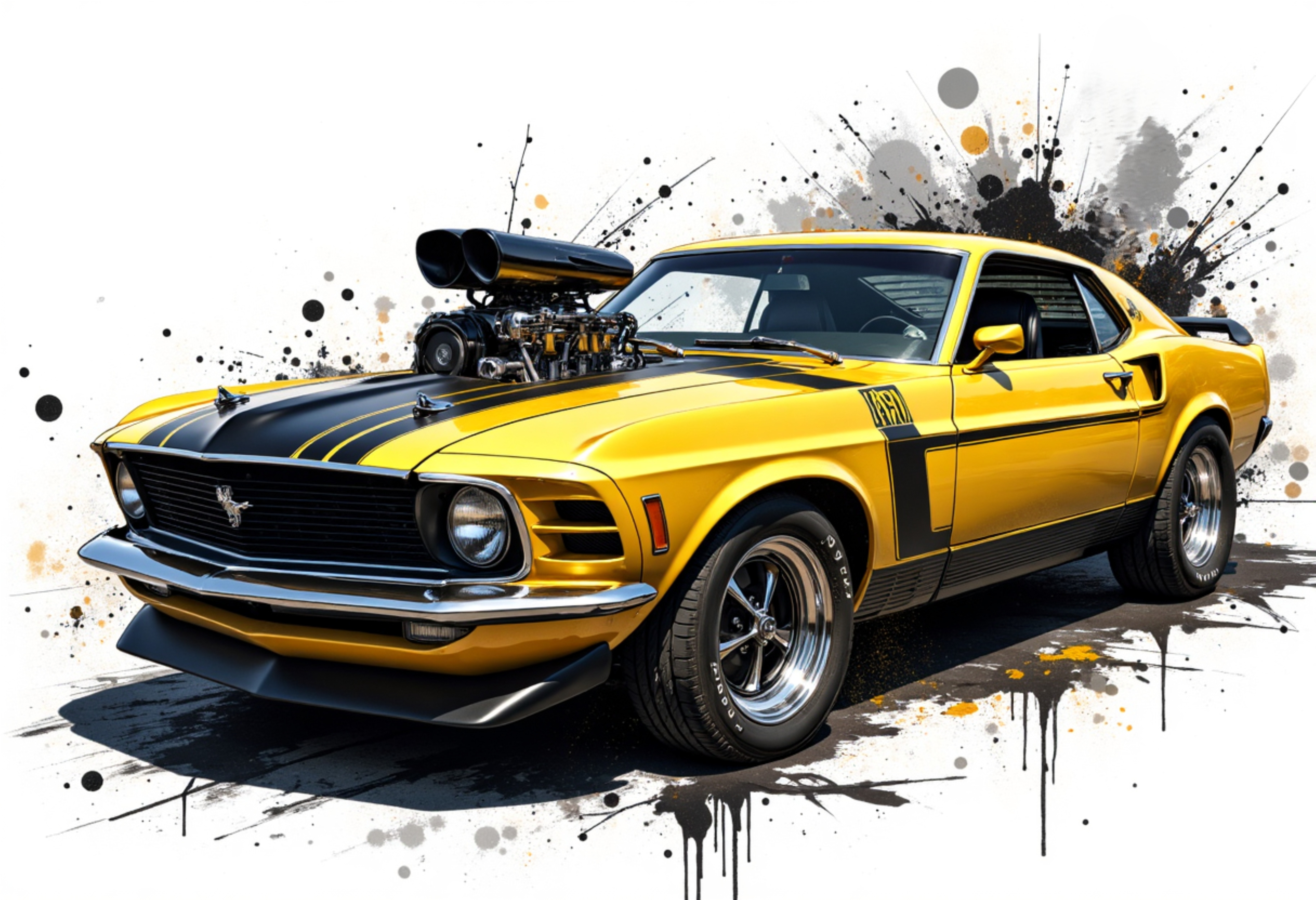 Muscle Car Wall Art