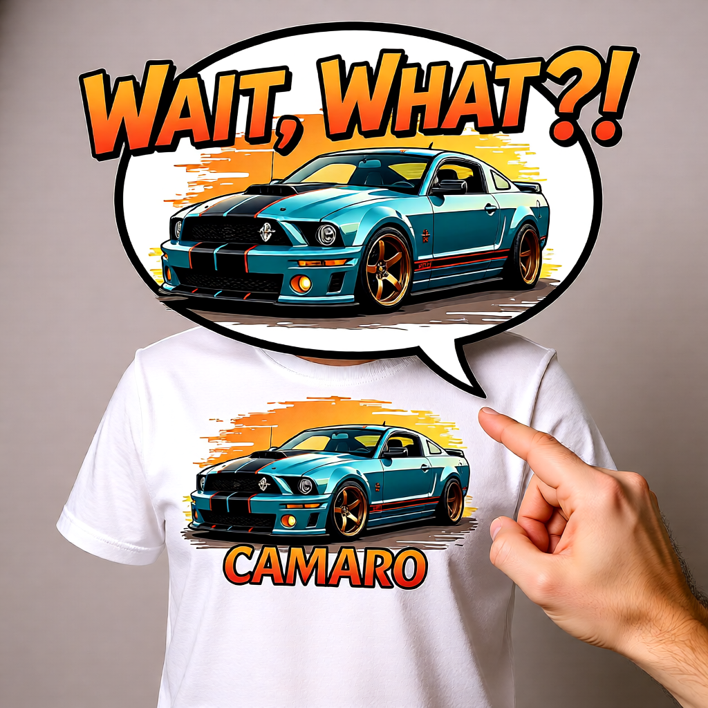 Funny Mustang T-Shirt