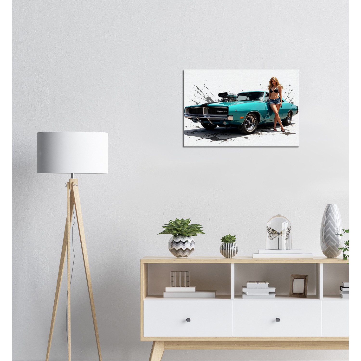 Vintage Car Wall Art