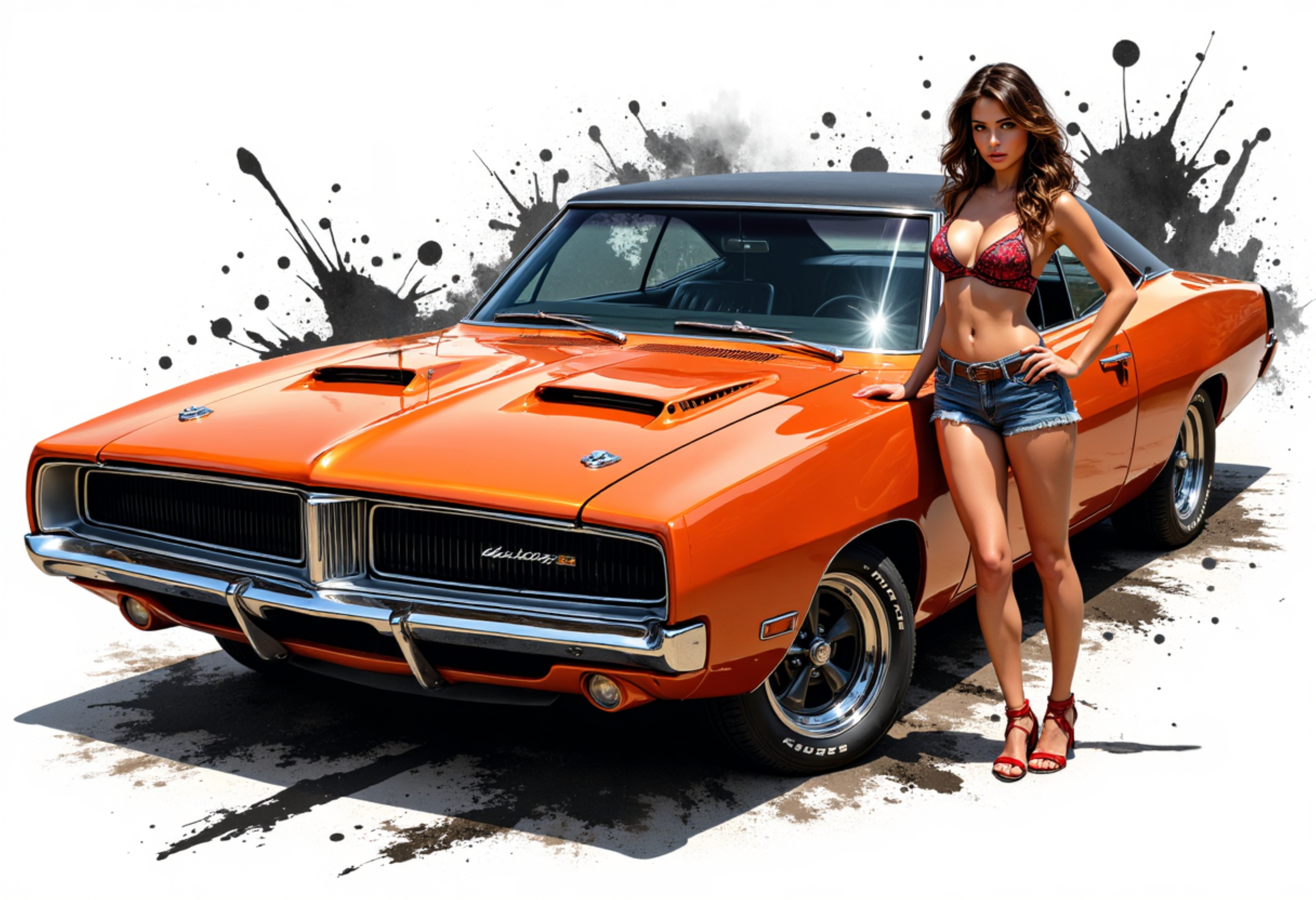 Vintage Car Wall Art