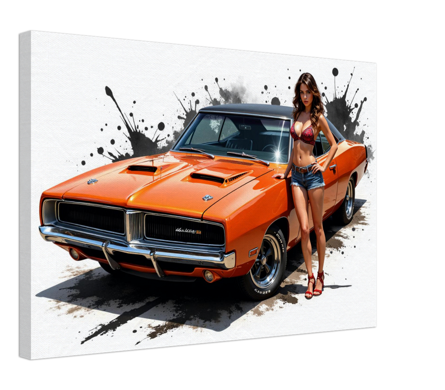 Vintage Car Wall Art
