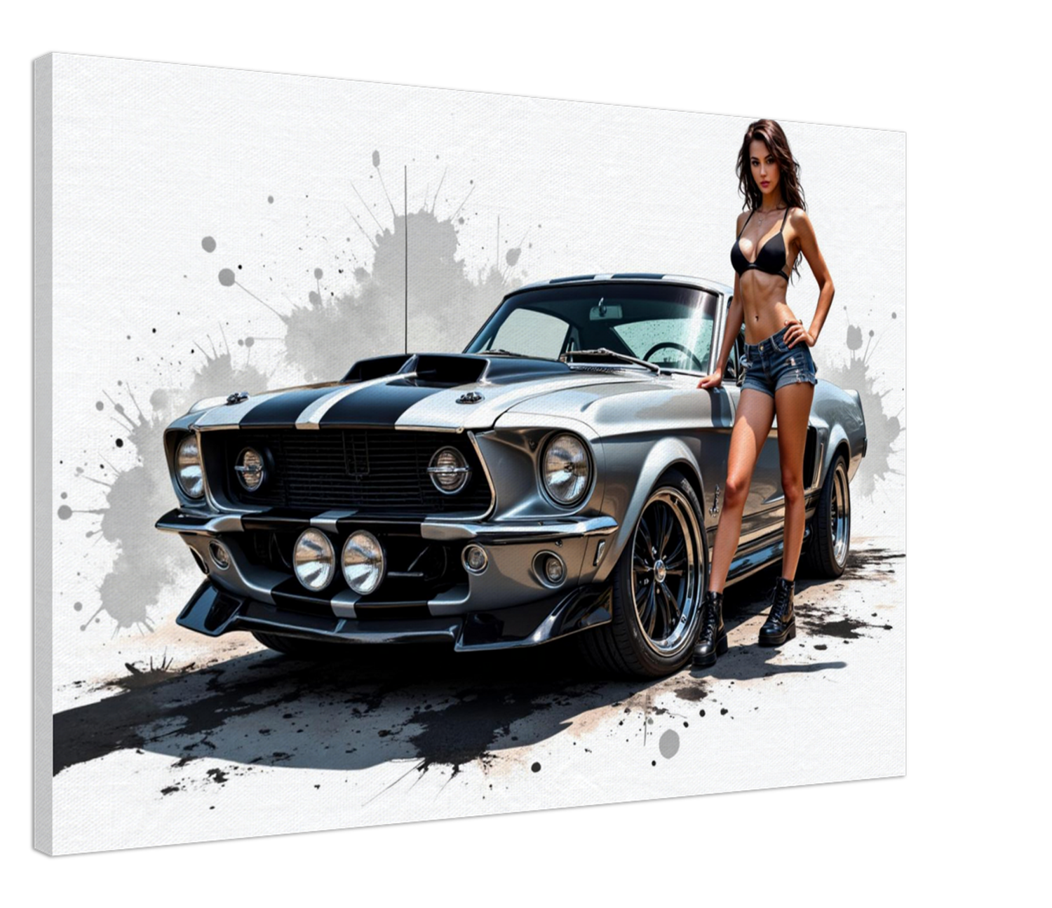 Vintage Car Wall Art