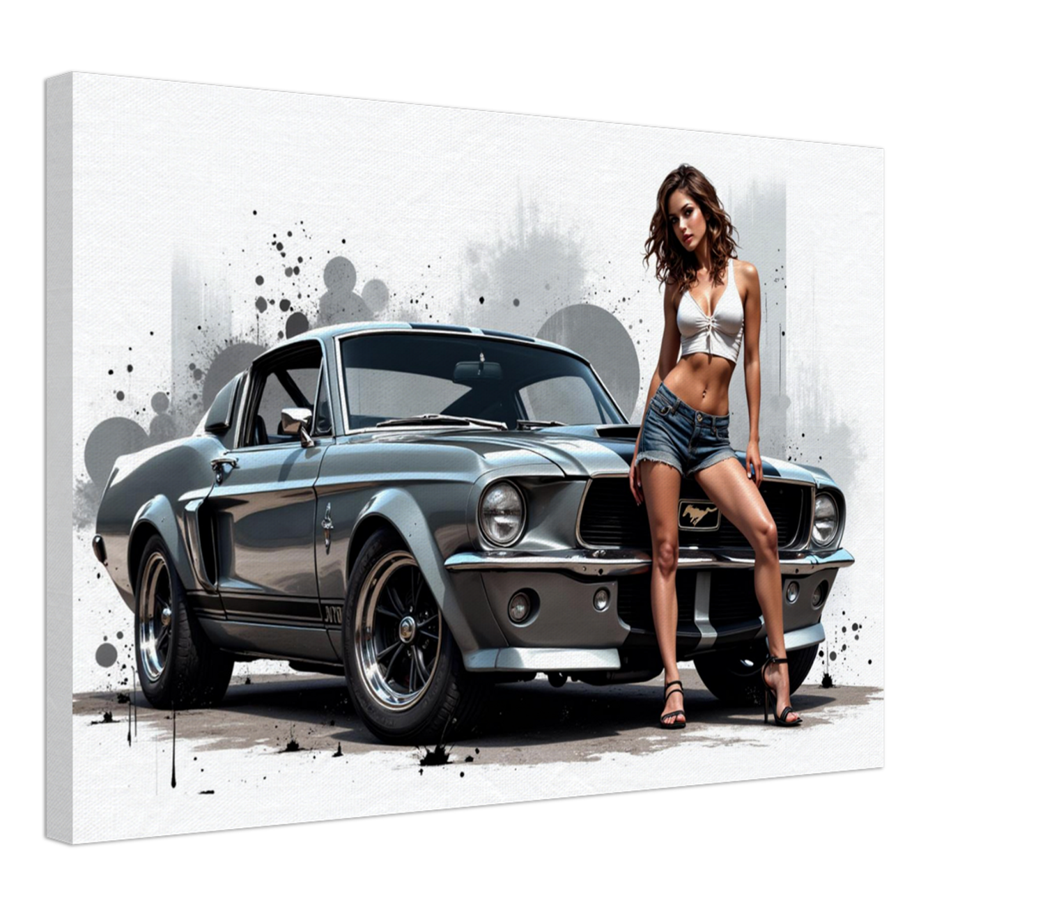 Vintage Car Wall Art