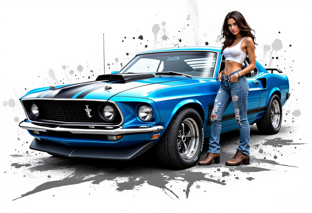 Mustang Wall Art