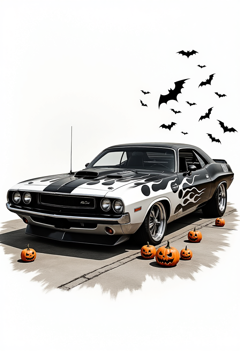 Halloween Dodge Apron