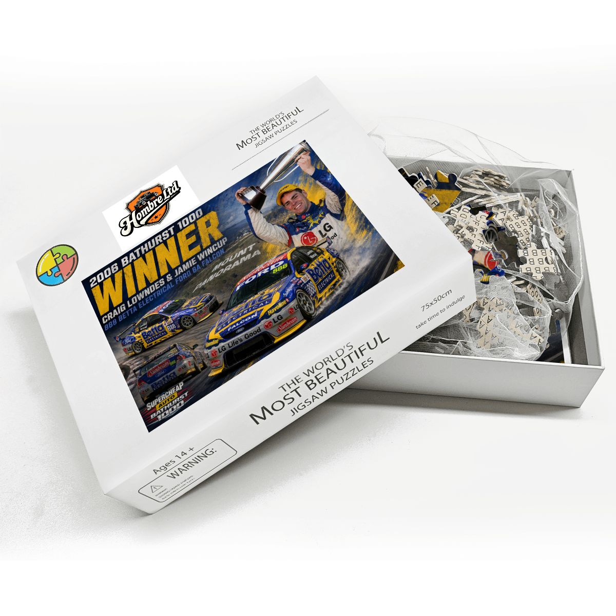 Jigsaw Puzzle 1000 Piece - Craig Lowndes Bathurst Tribute