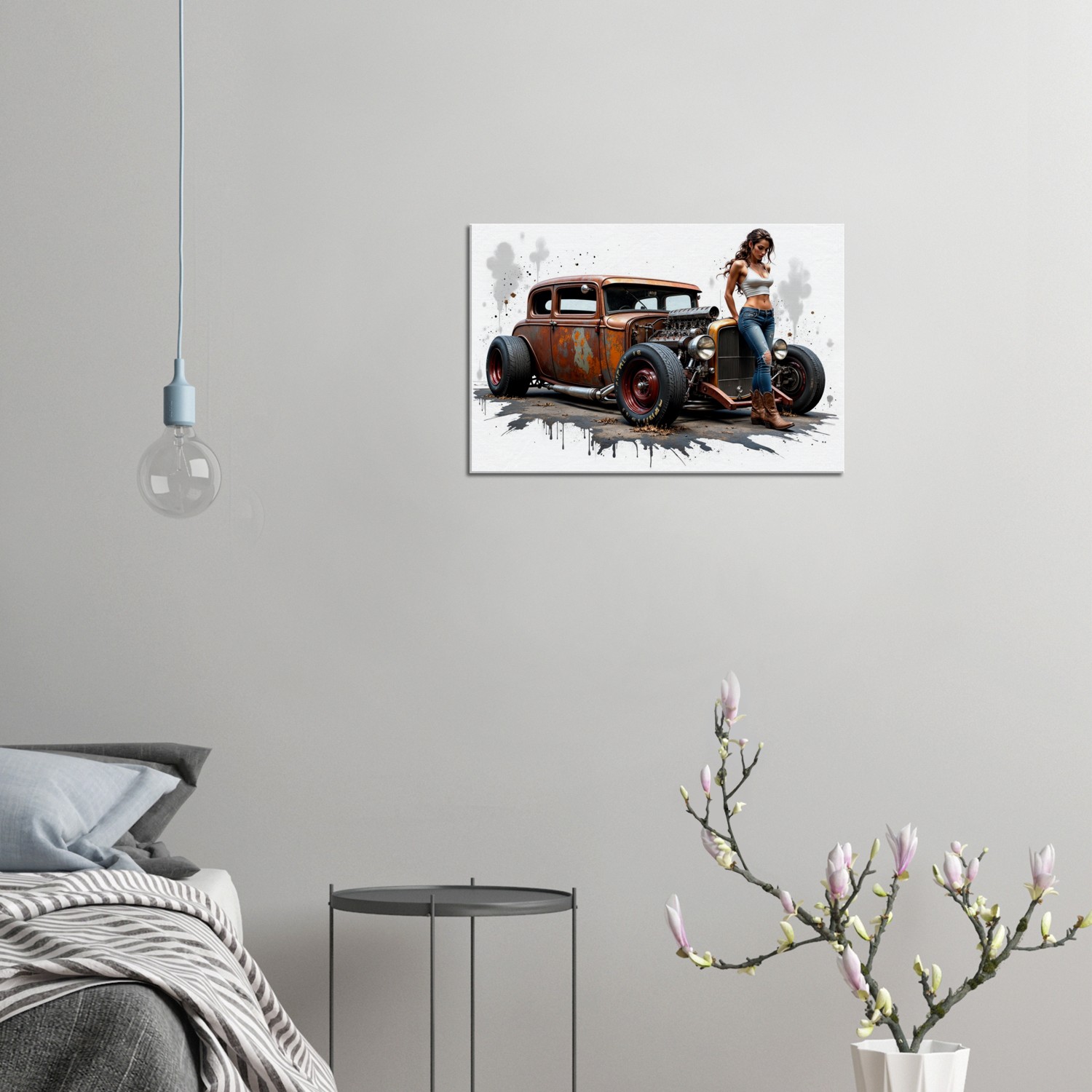 Rat Rod Wall Art