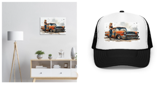 Alyssa with 57 Rat Rod Bundles