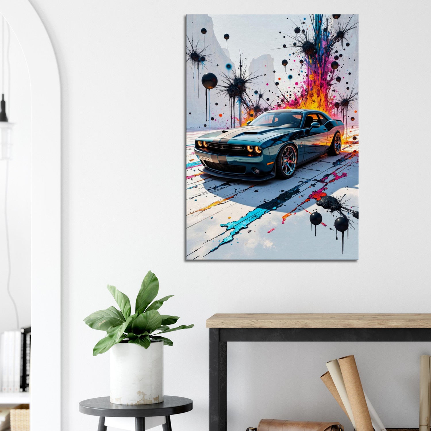 2020 Dodge Challenger Mounted Canvas