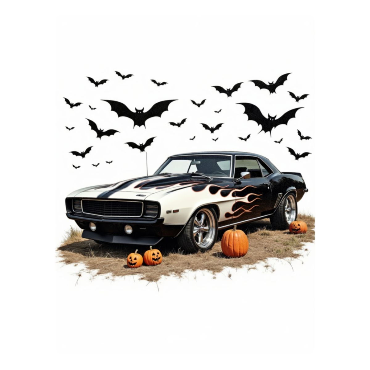 Halloween Camaro Tin Sign (USA)