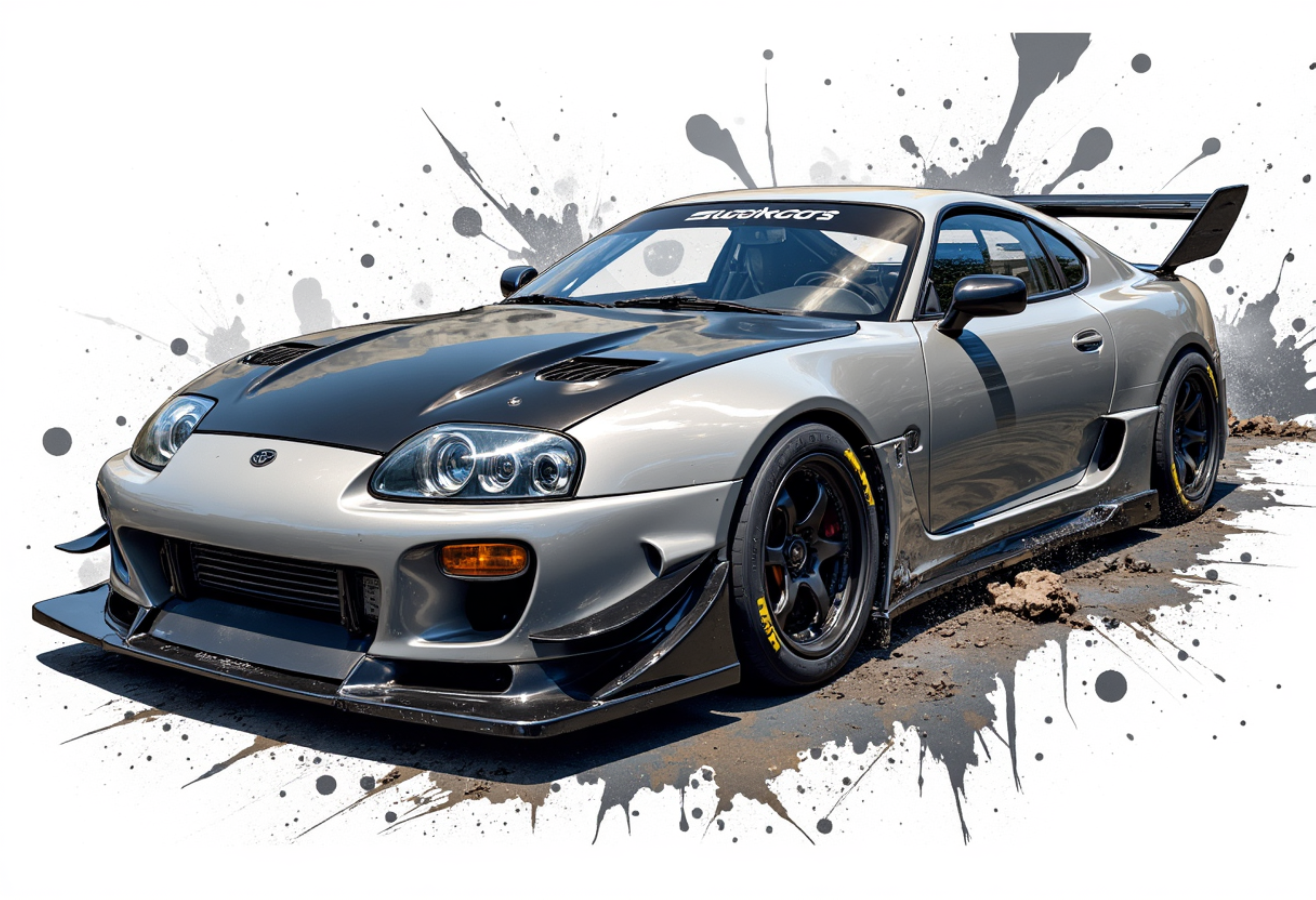 Tuned Supra Art Print