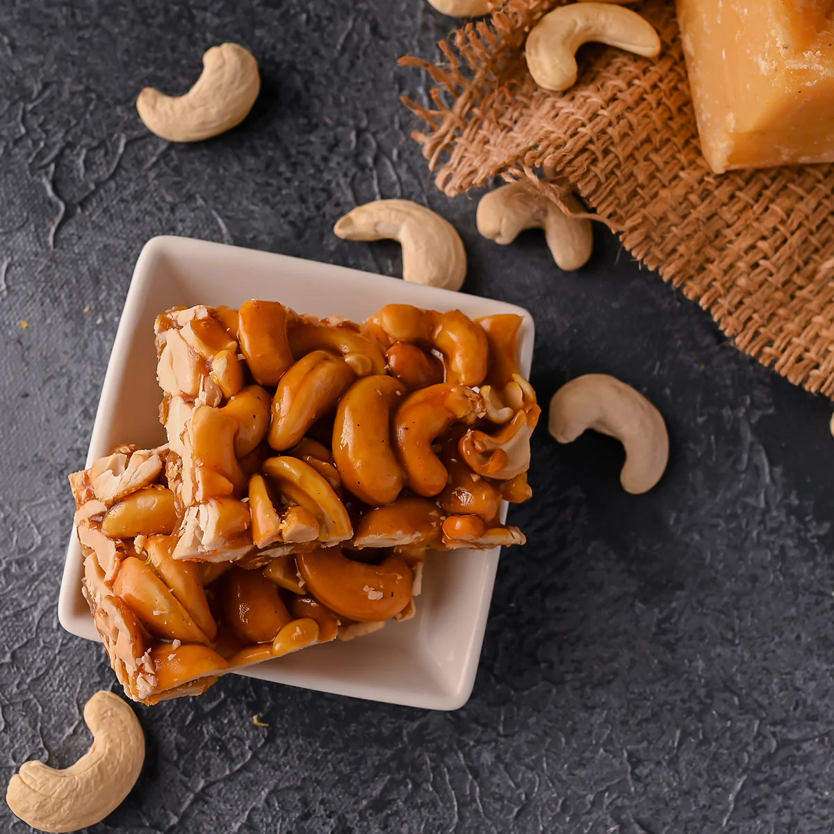 Kaaju (Cashew) Chikki