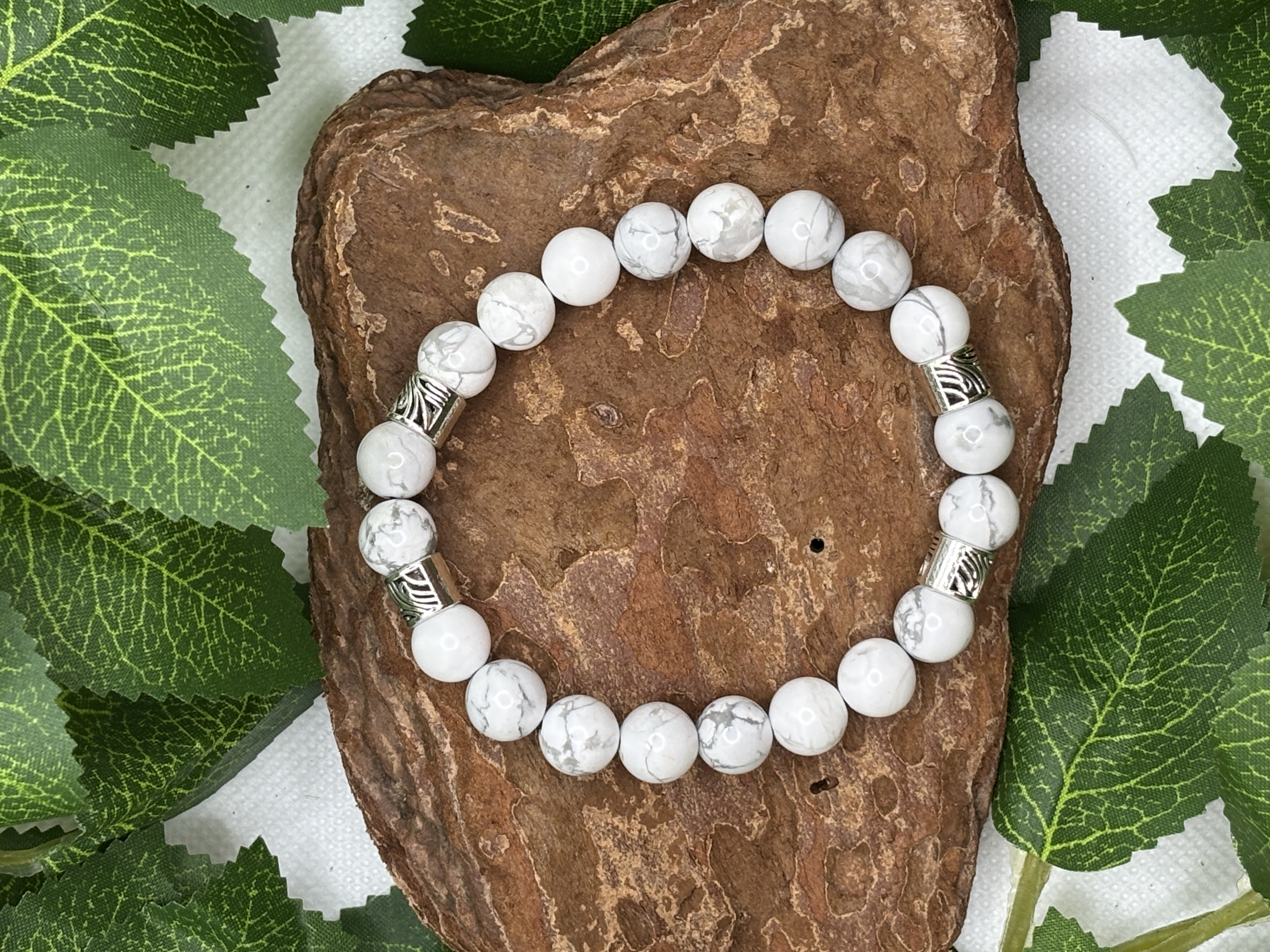 Bracelet en Howlite
