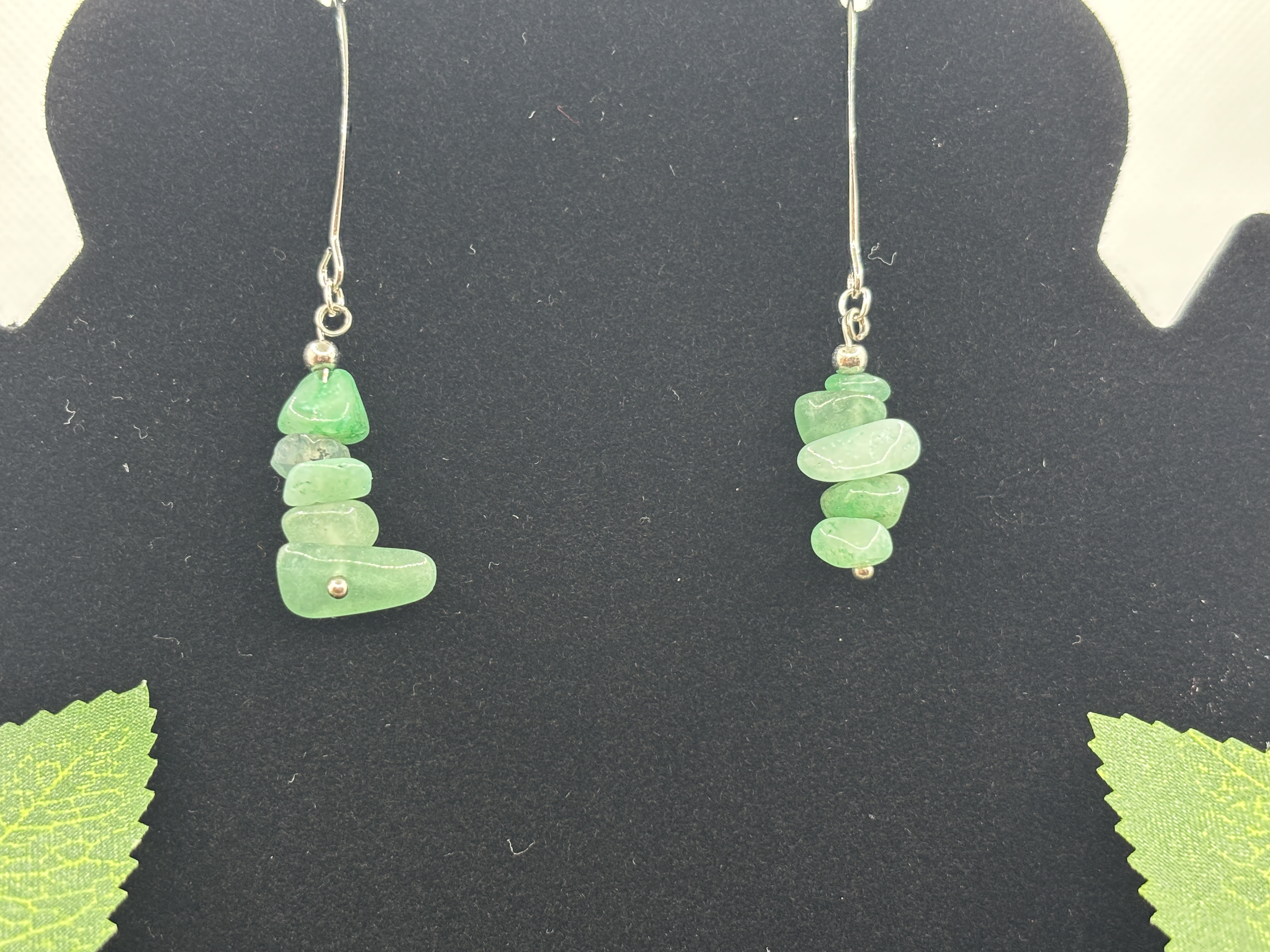 Boucles d'oreilles en aventurine