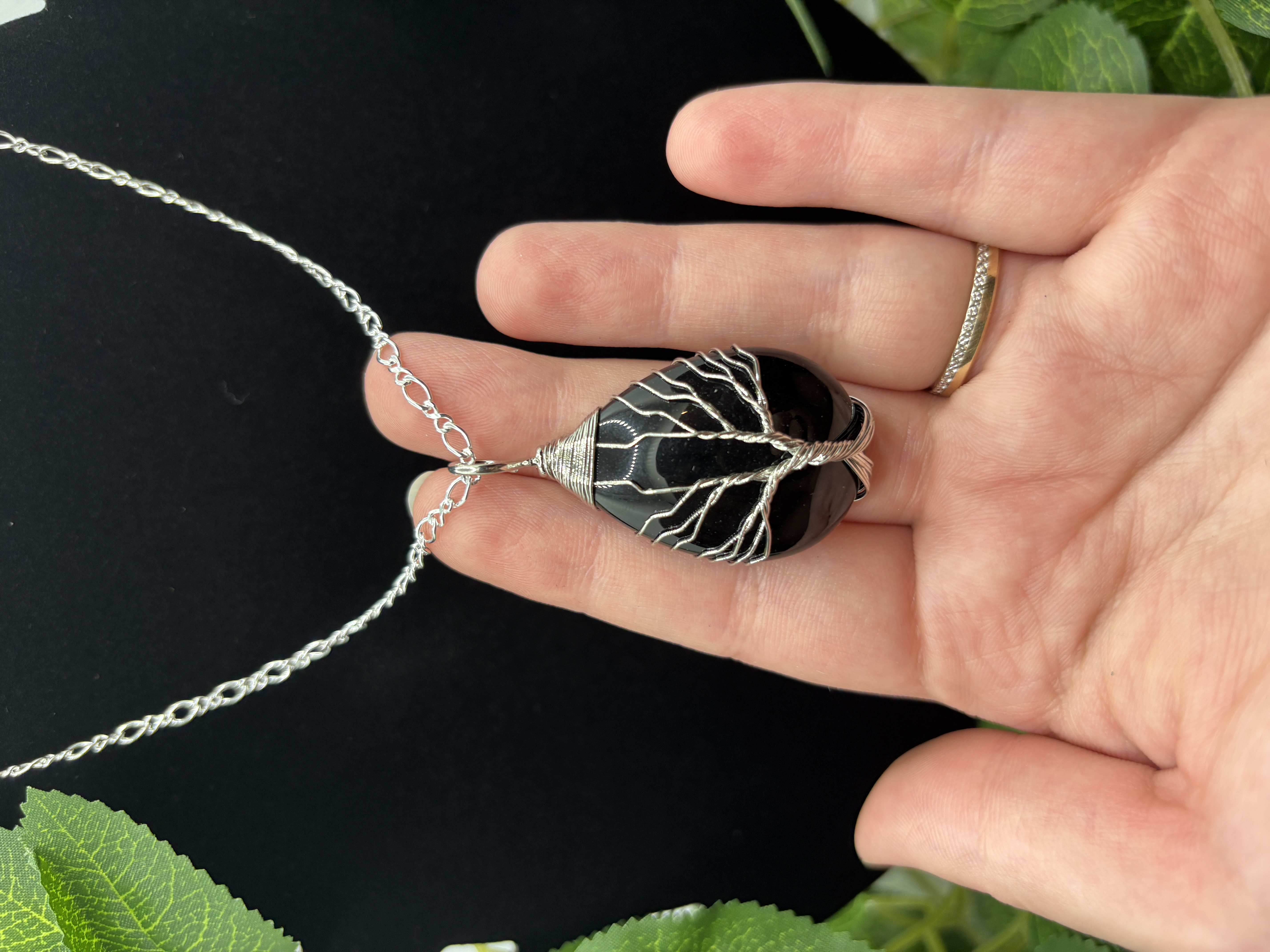 Collier en Onyx
