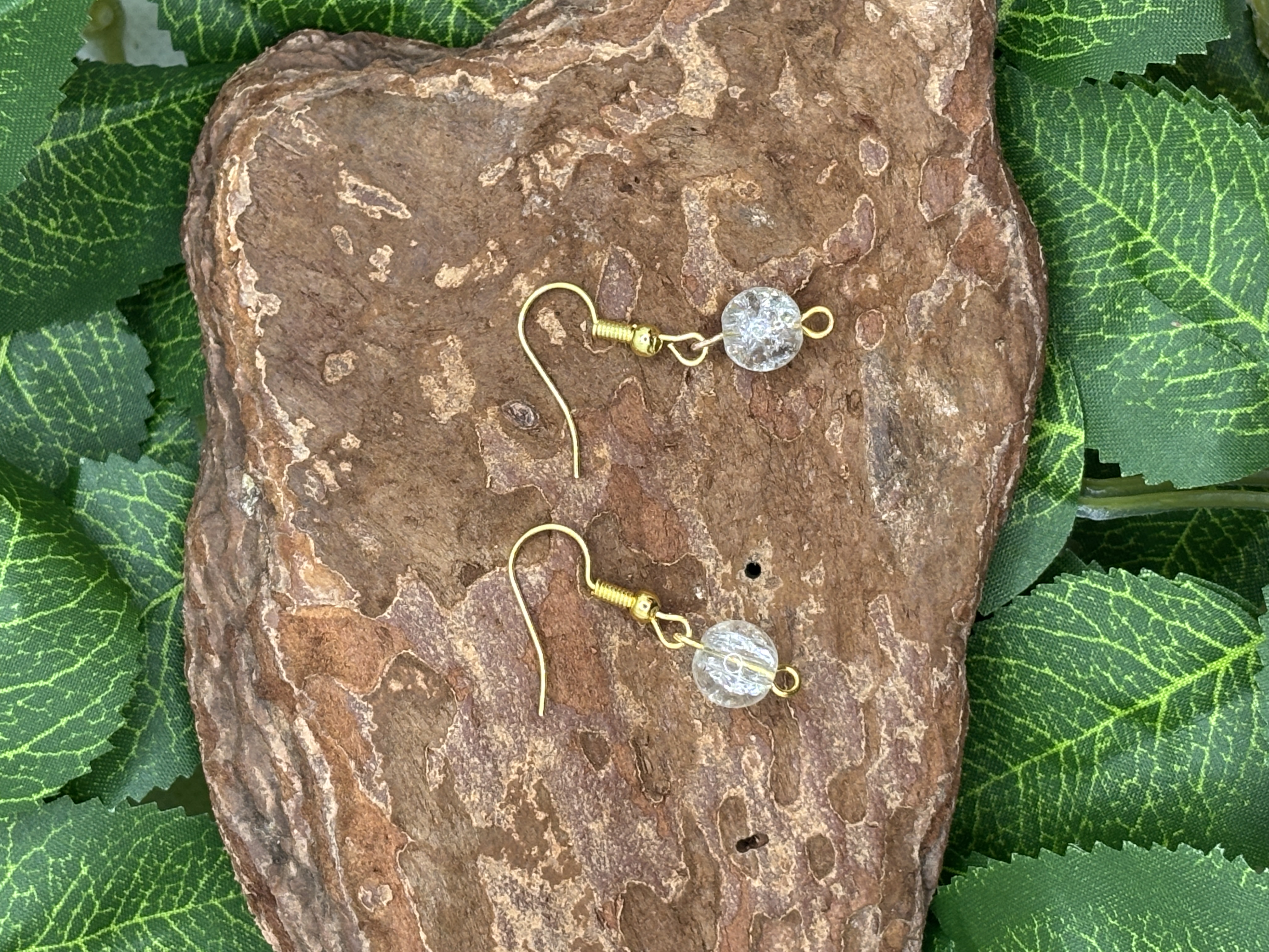Boucle d'oreilles en cristal