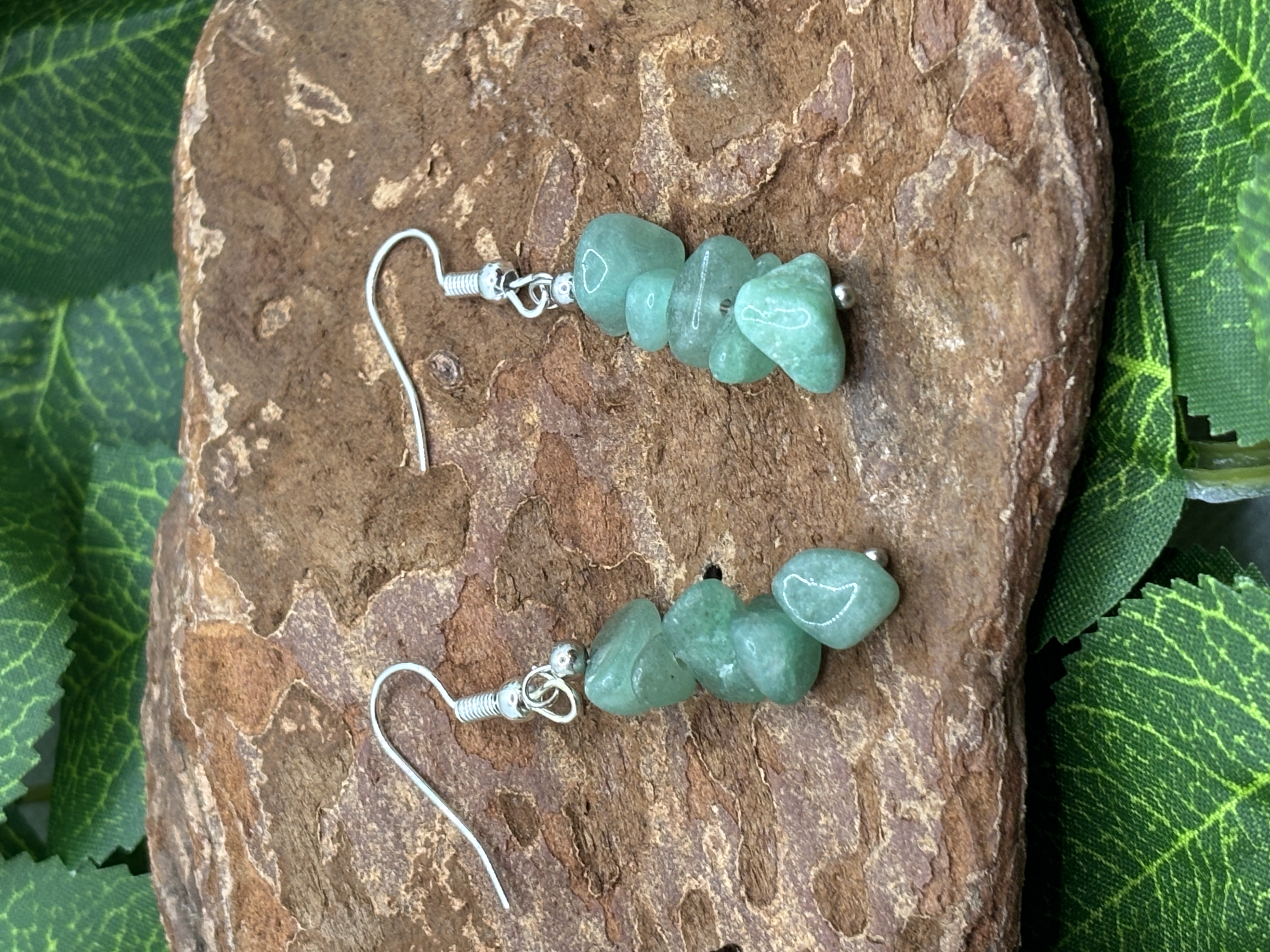 Boucle d'oreilles en aventurine
