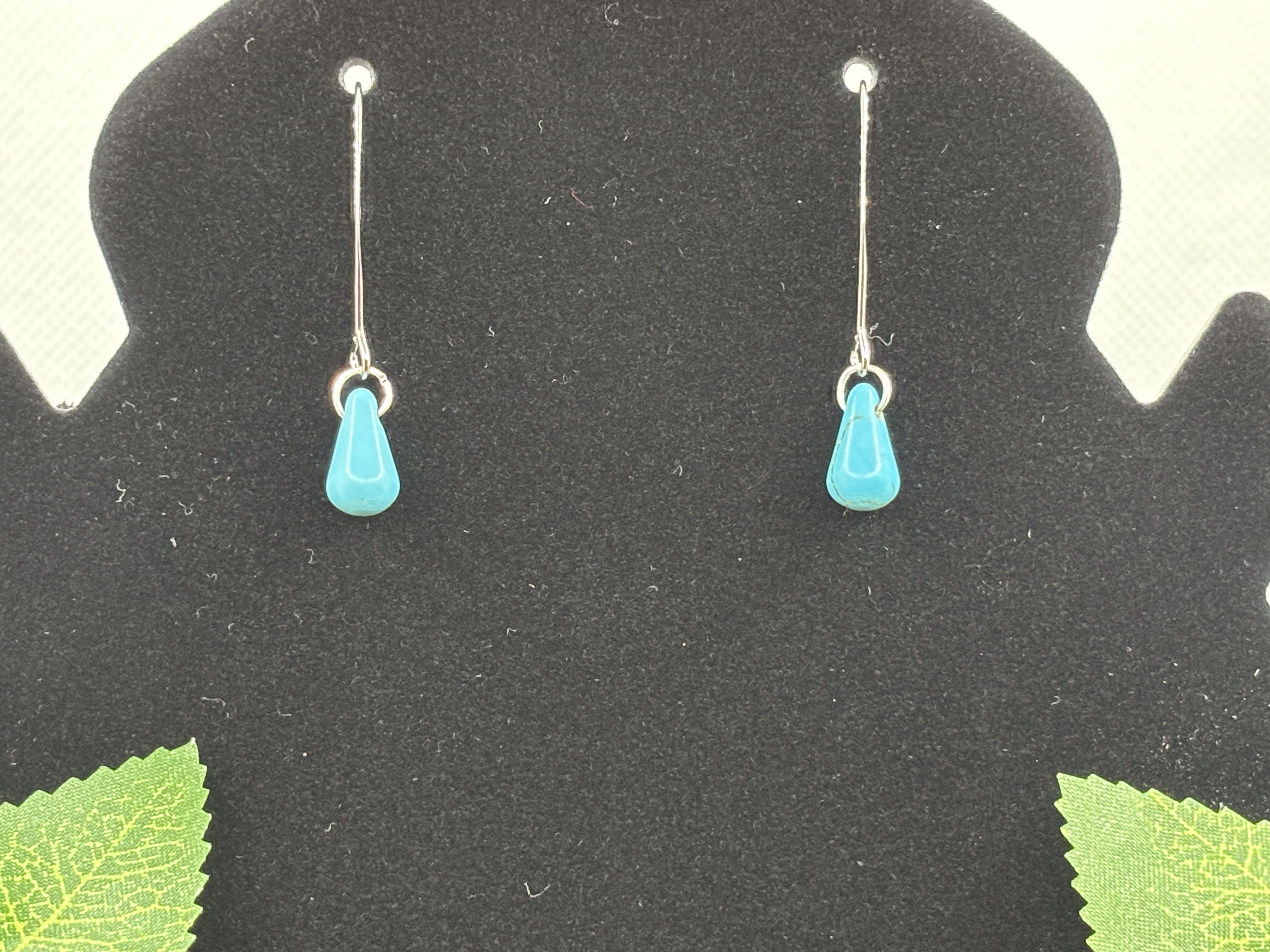 Boucles d'oreilles turquoise