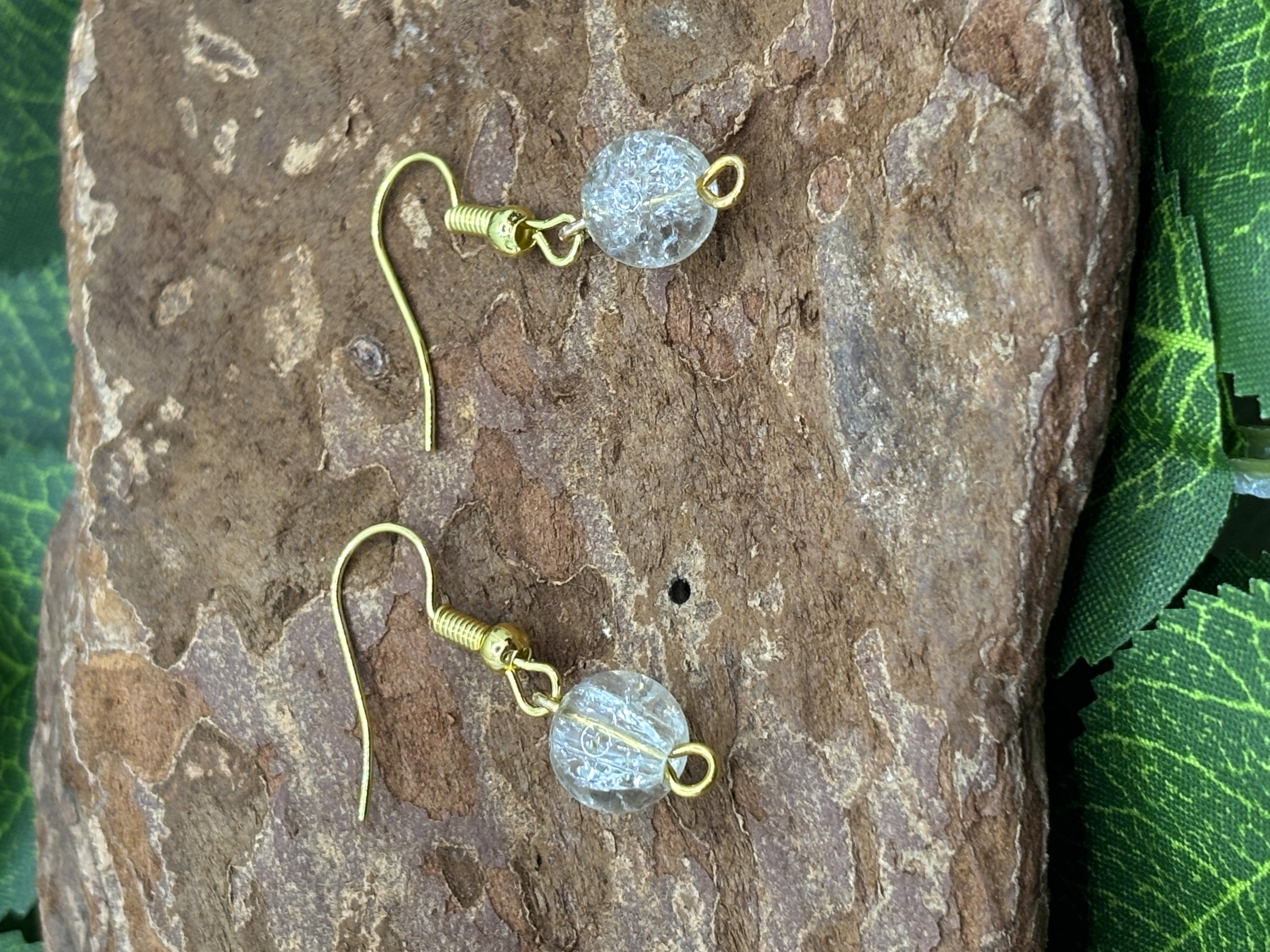 Boucle d'oreilles en cristal