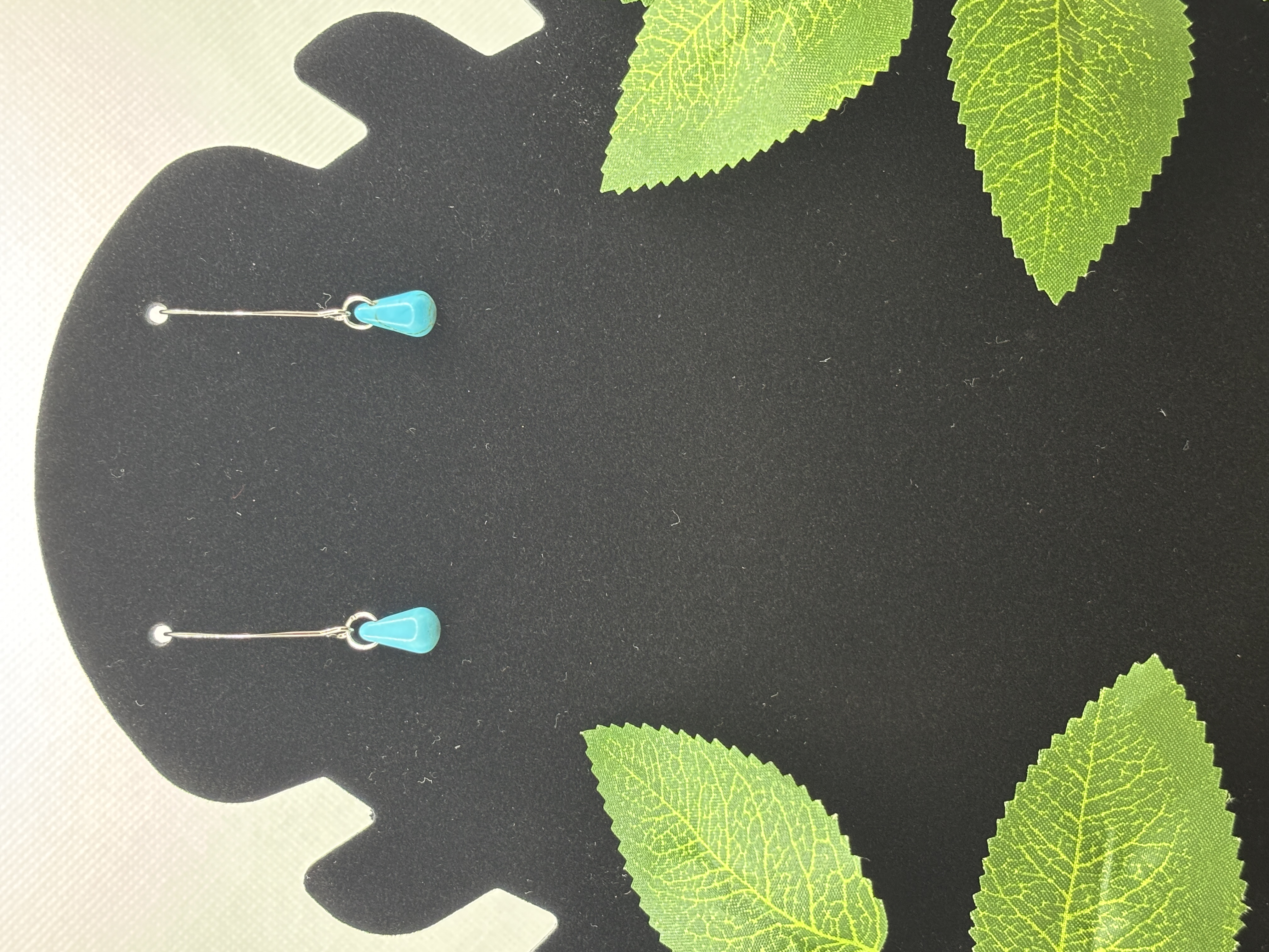Boucles d'oreilles turquoise