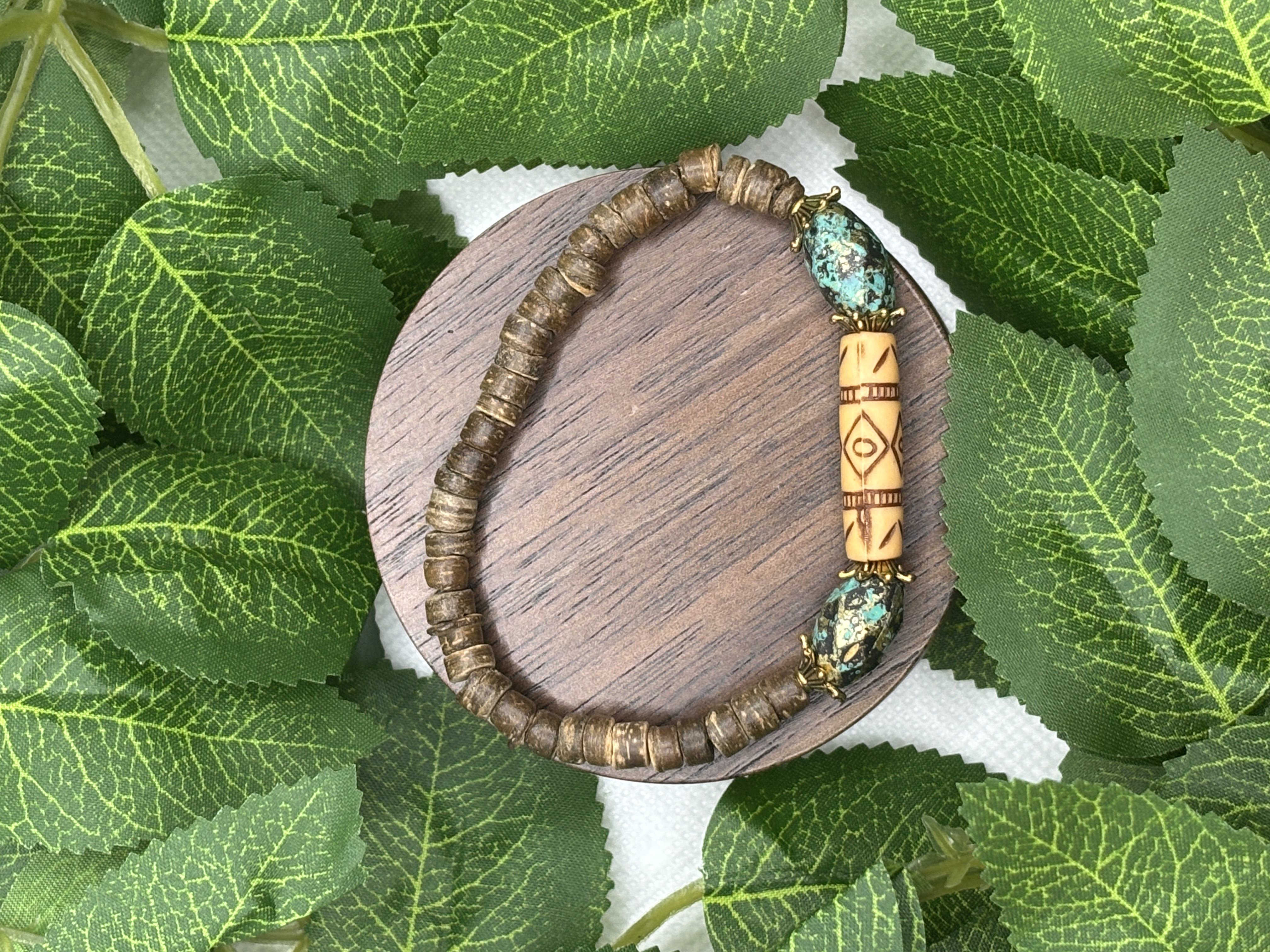 Bracelet homme bohème pierres