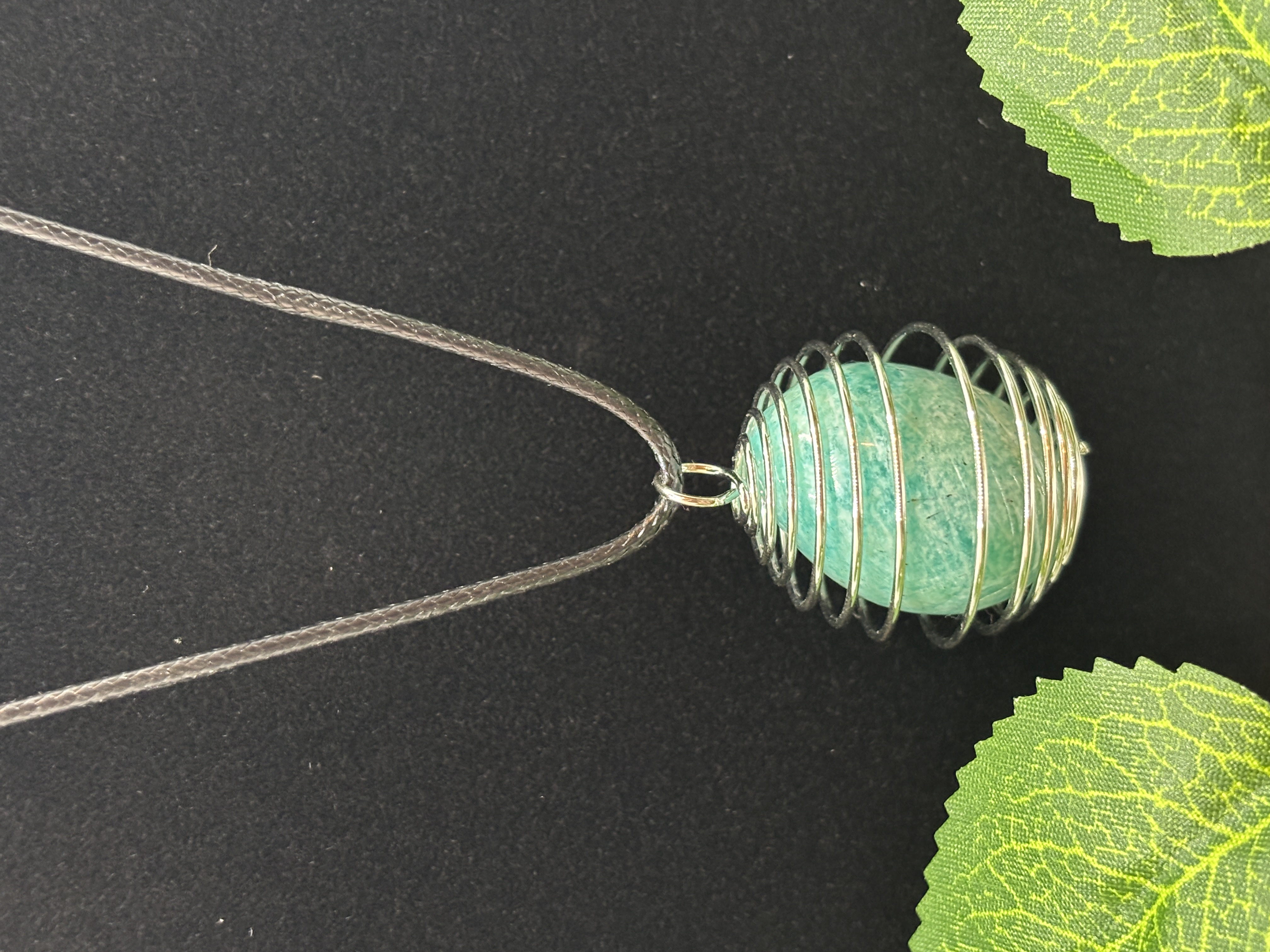 Collier sphere Amazonite