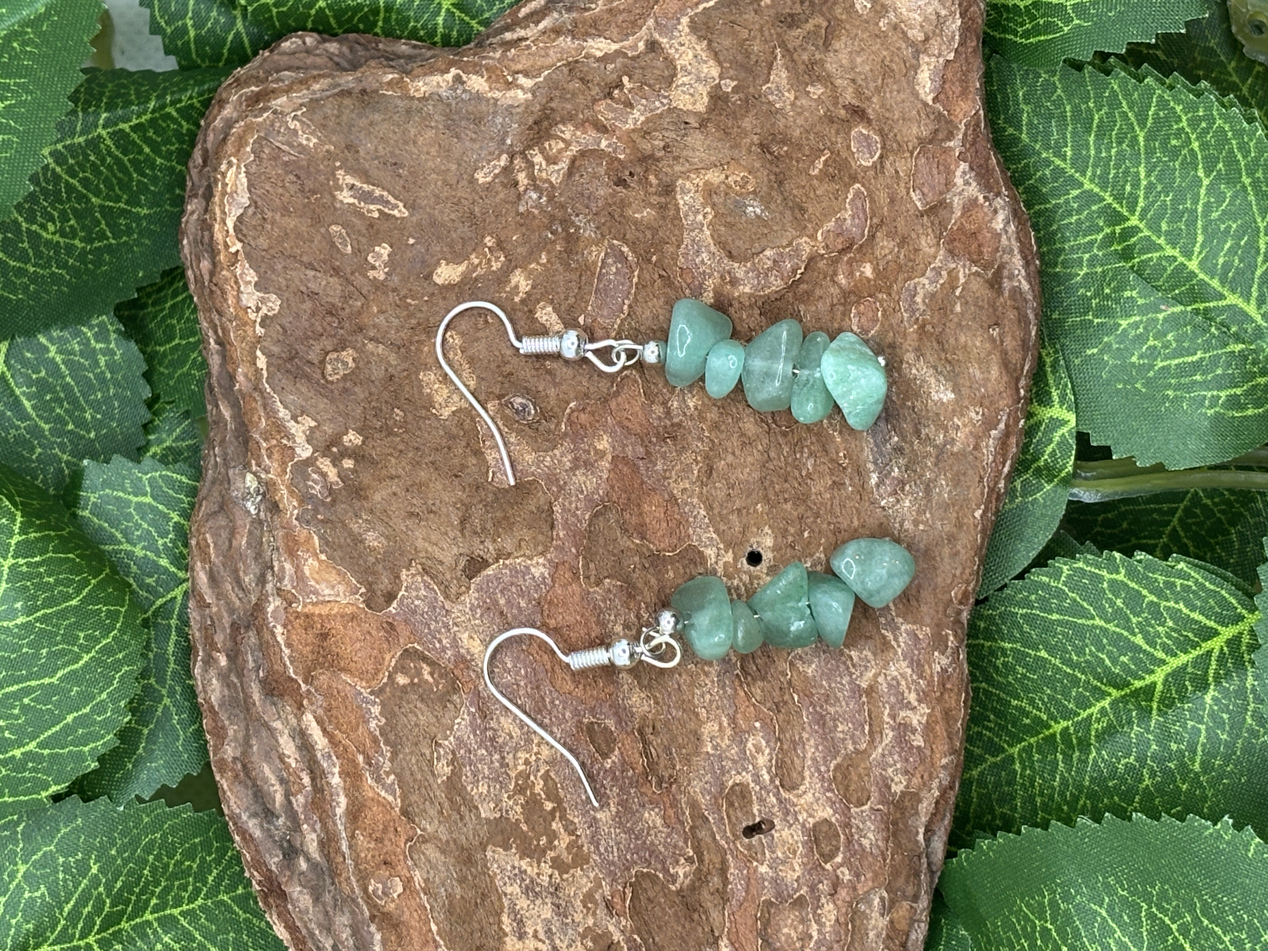 Boucle d'oreilles en aventurine