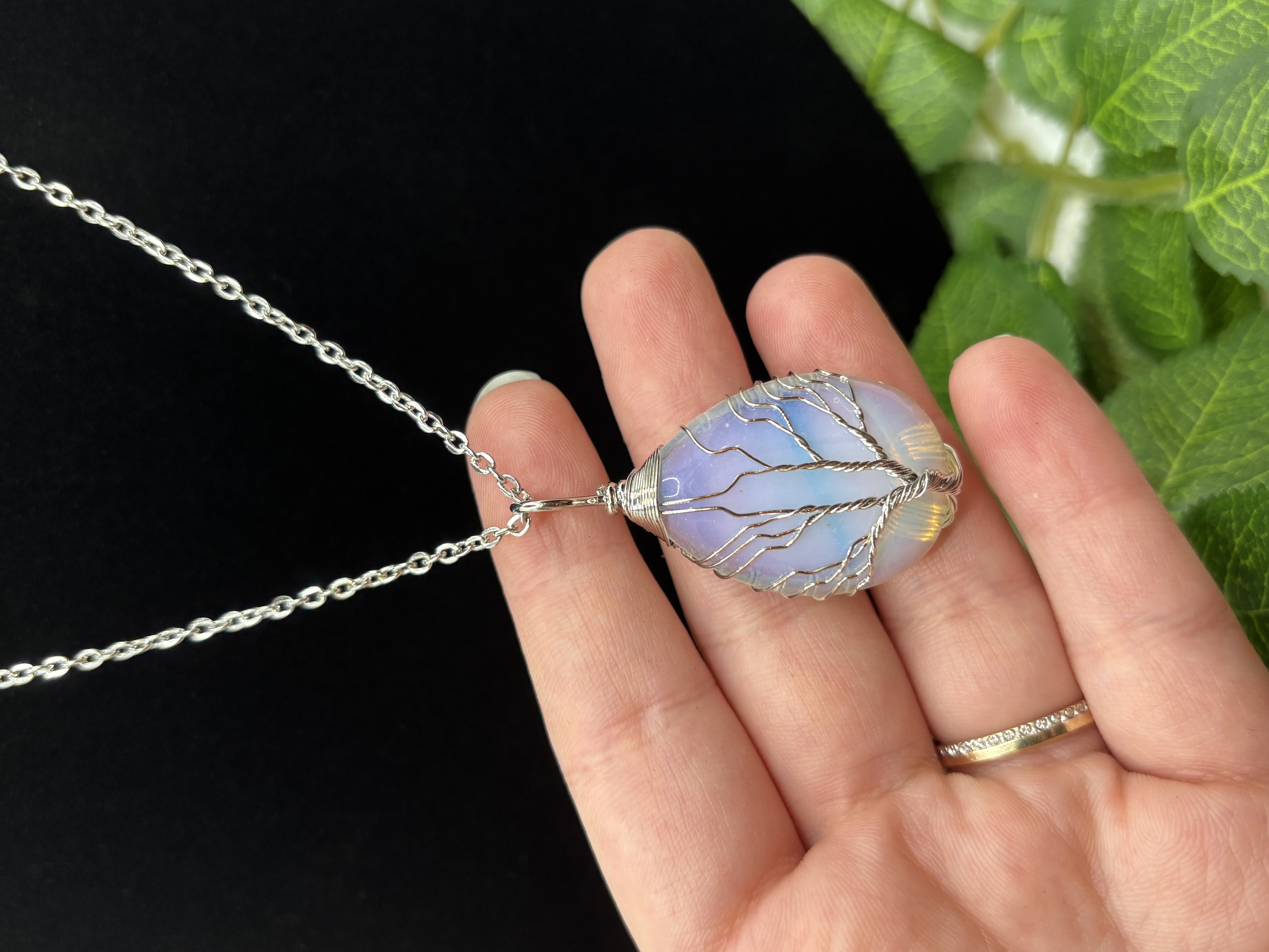 Collier en quartz