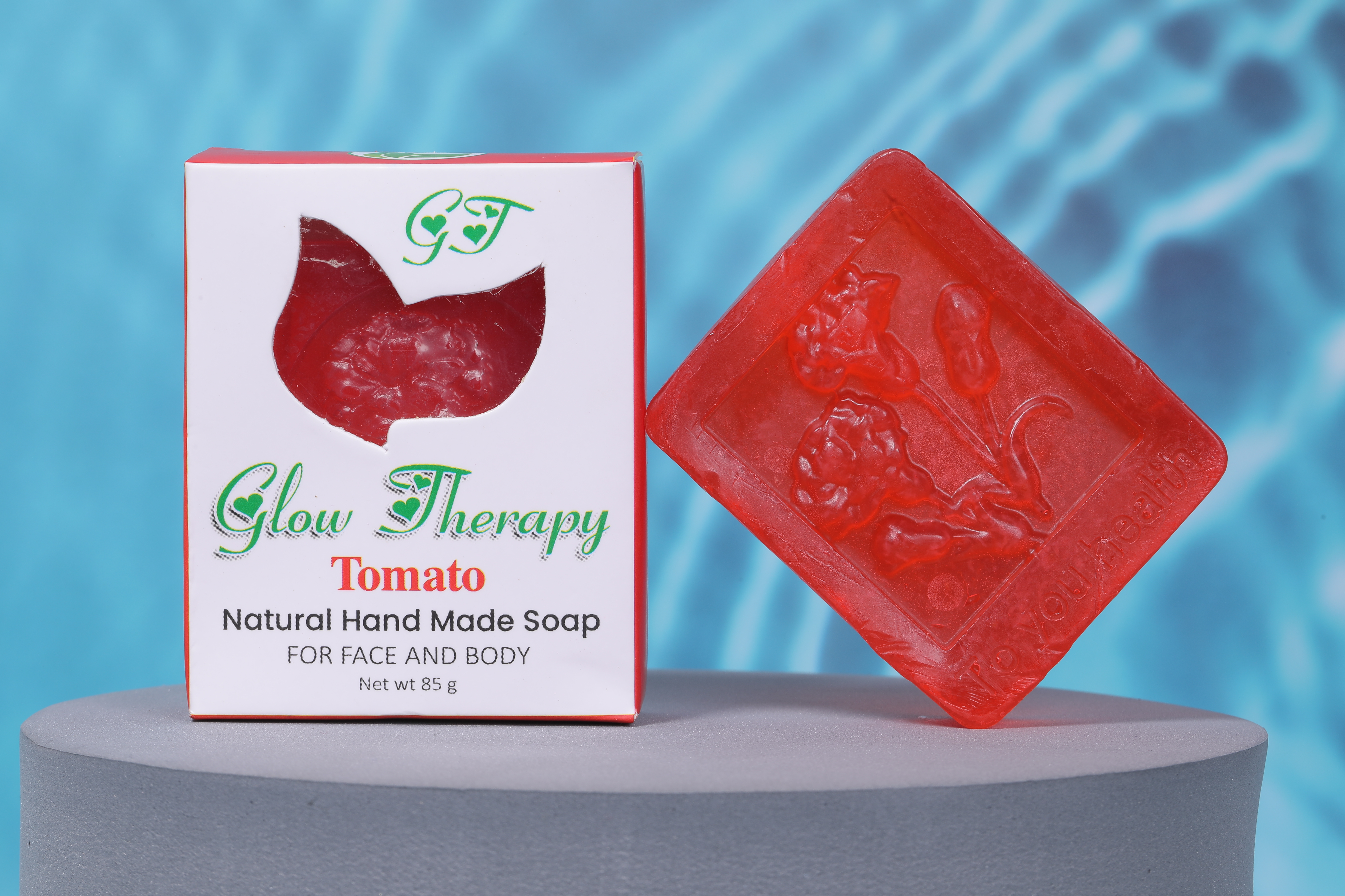 Glow Therapy Tomato Natural Hand Made Soap