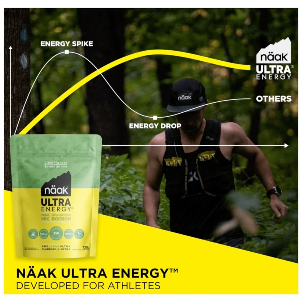 Näak Energy Drink Mix Bag - Lime 720gr