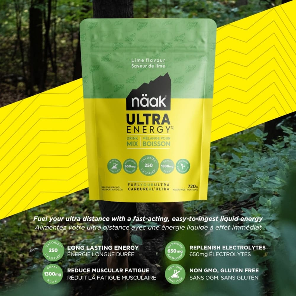 Näak Energy Drink Mix Bag - Lime 720gr