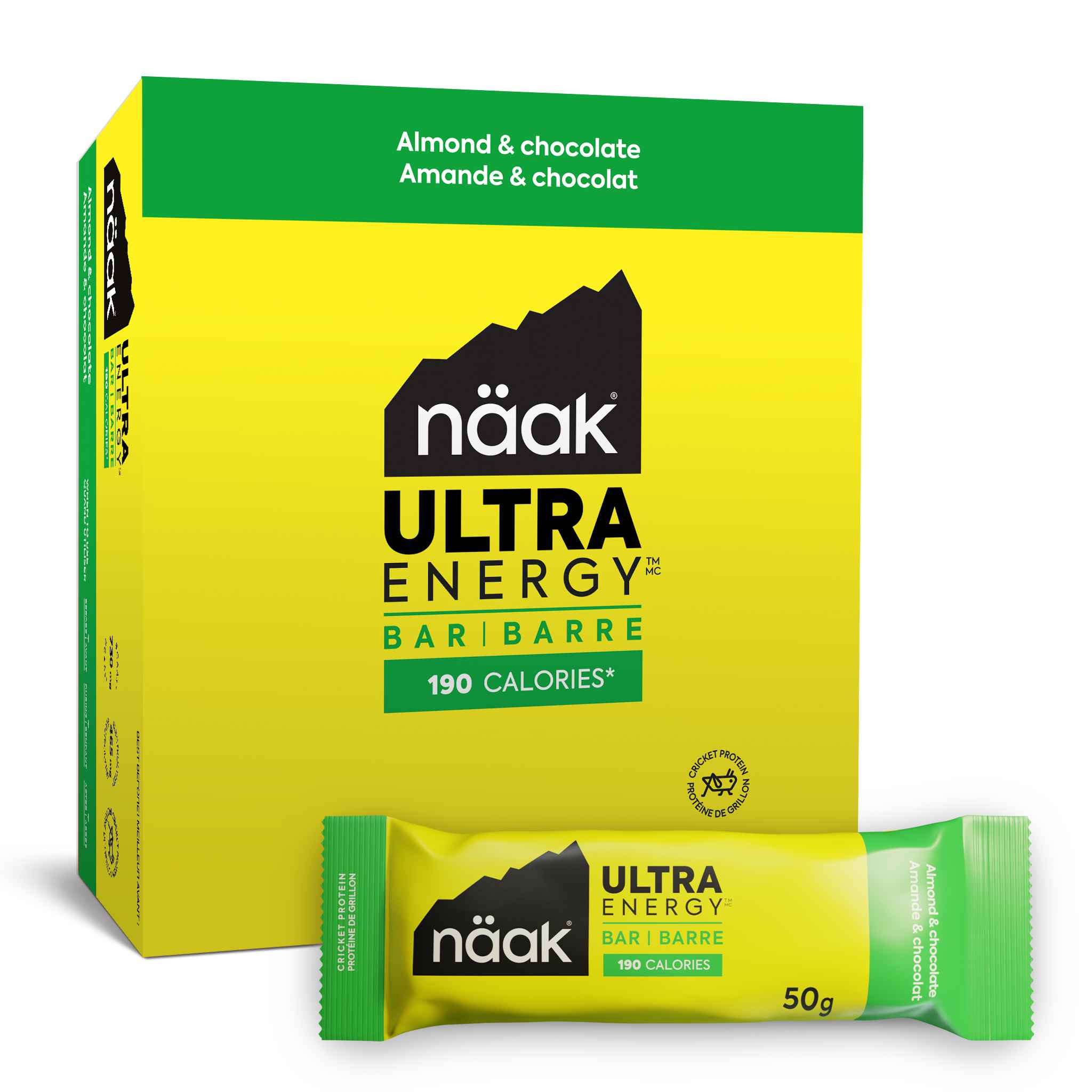 Näak Energy Bar Chocolate & Almonds