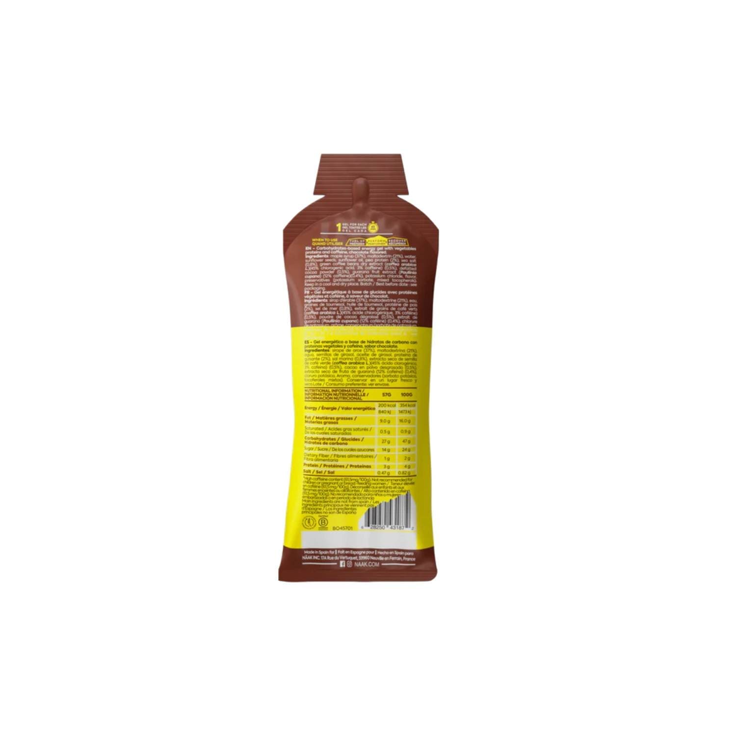 Näak Energy Gel Chocolate
