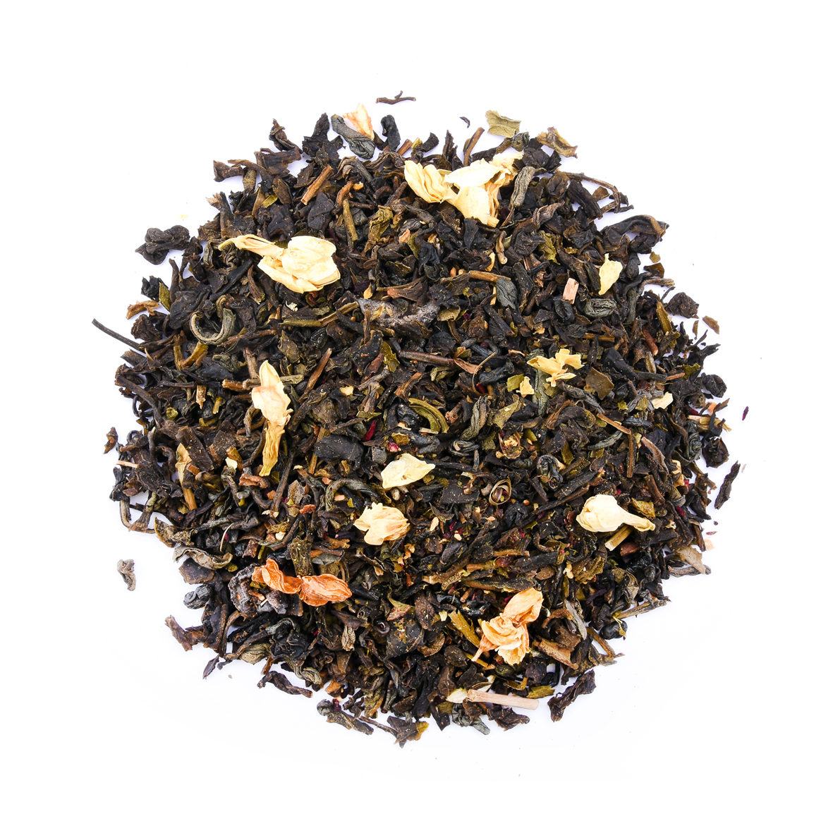 Grüner Tee mit Jasminblüten