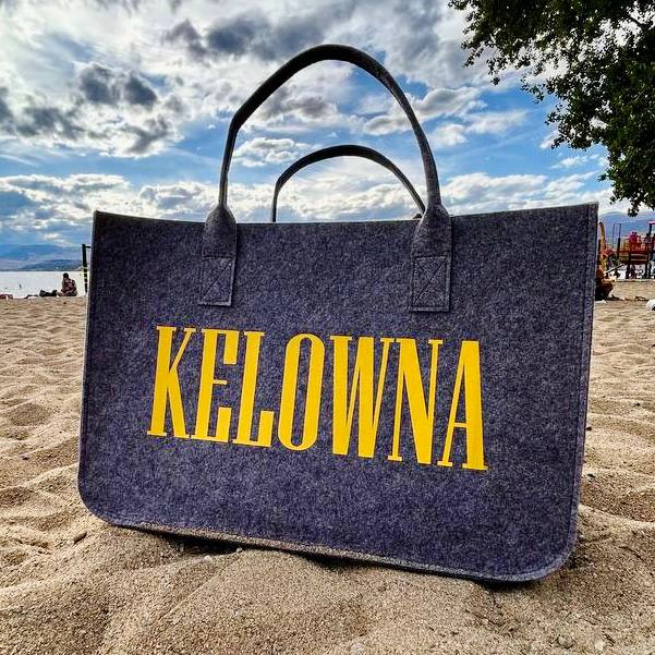 Kelowna Beach Tote Bag