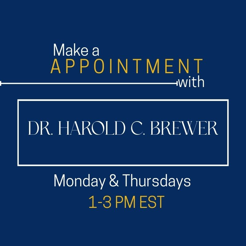 ONE ON ONE WITH DR. HAROLD C. BREWER