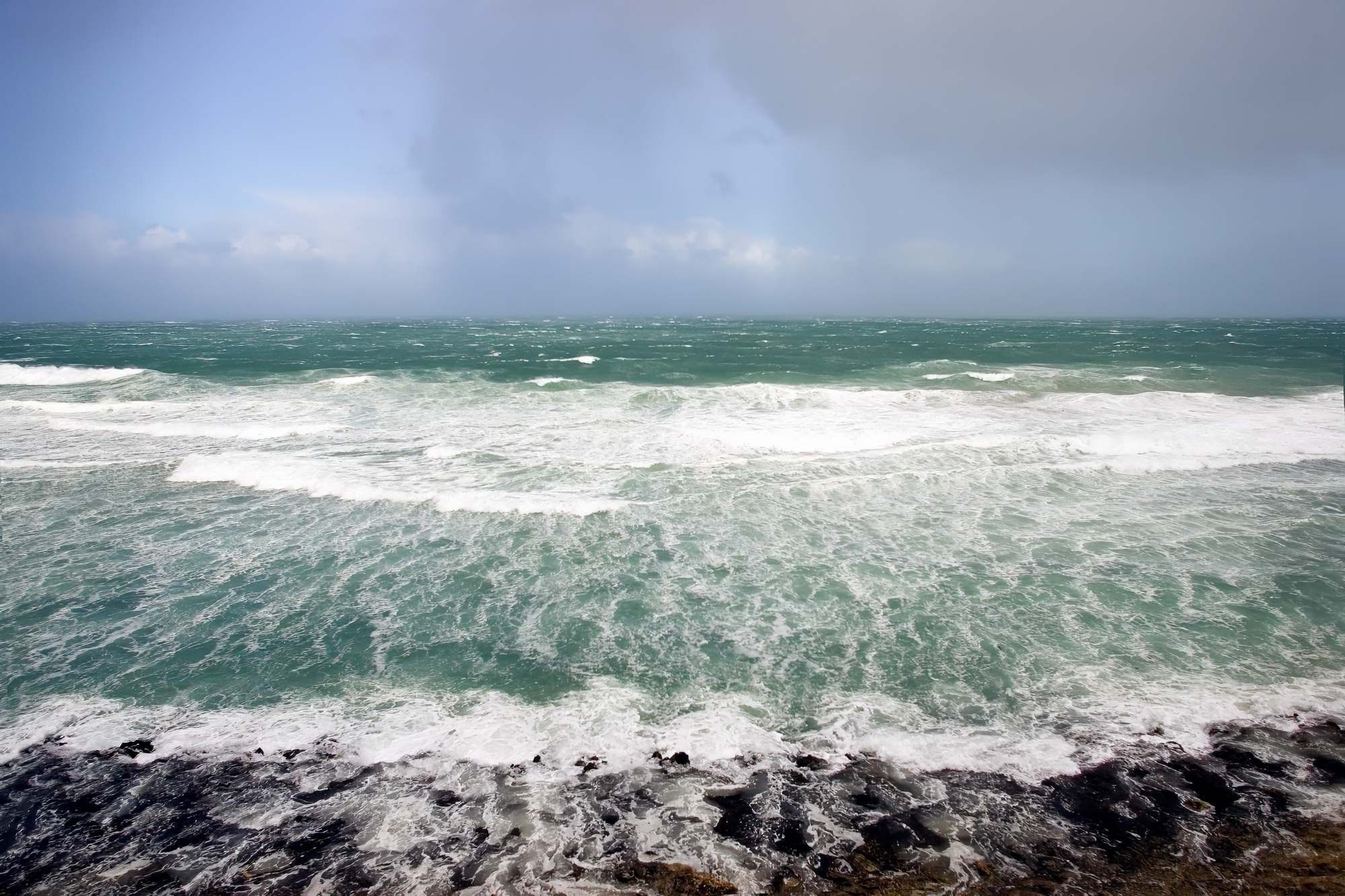 Winter onset at Cottesloe Beach