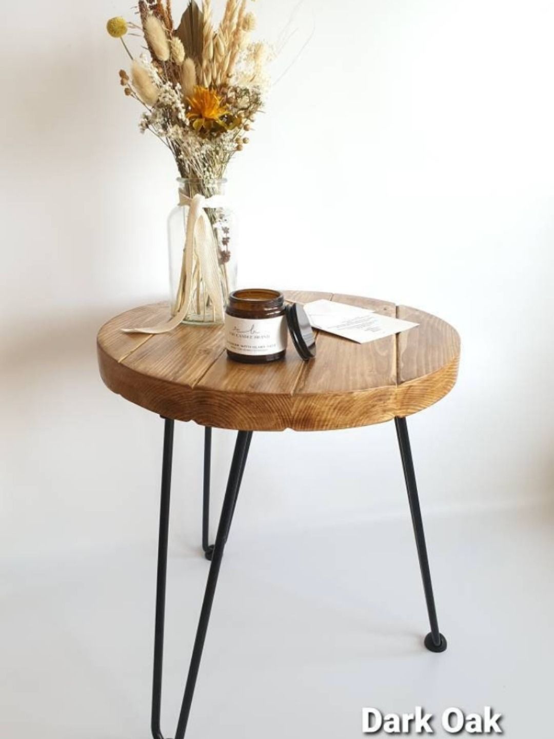 Artisoul Wooden Coffee Table Round / Modern Coffee Table/ End Table/ minimalistic
