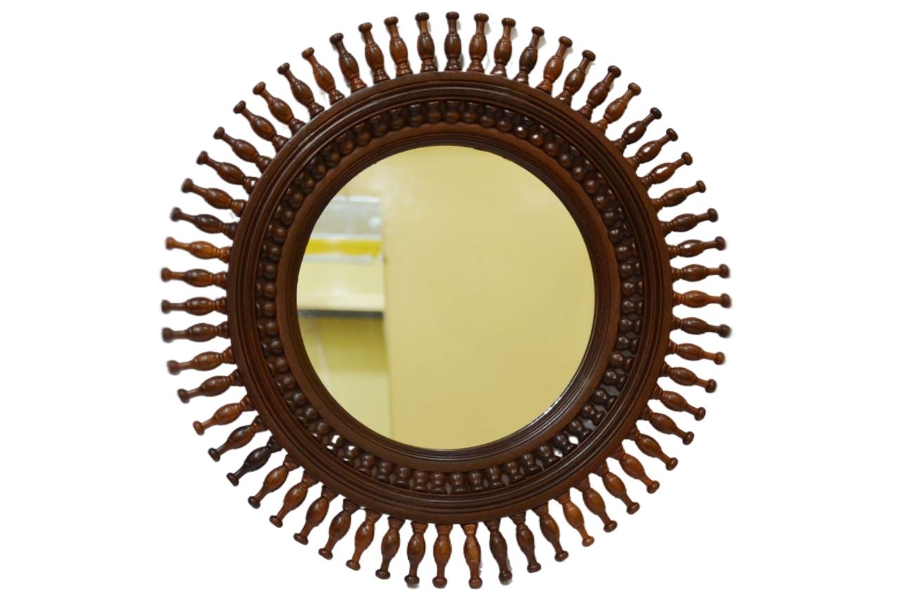 Artisoul Handcrafted Wooden Mirror Fram with mirror/ Decorative Wall Mounted Mirror