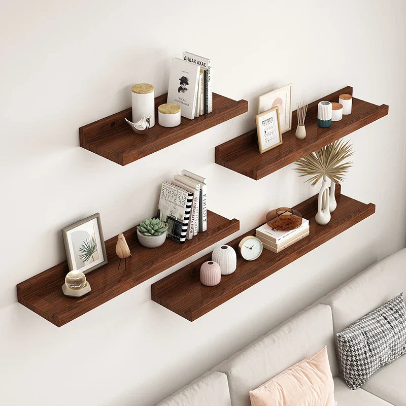 Living Lounge Room Floating Shelf – Modern Wall-Mounted Accent Shelf for Home & Office Decor