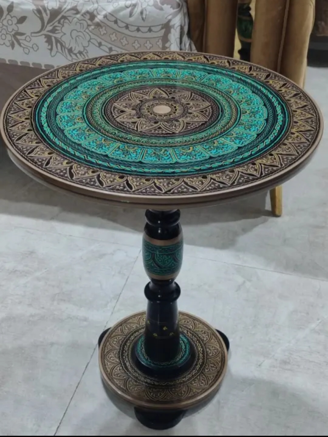 Handmade Naqshi Package / Table / Candy Jar / Tissue Box / Brush Holder and jewellery Box