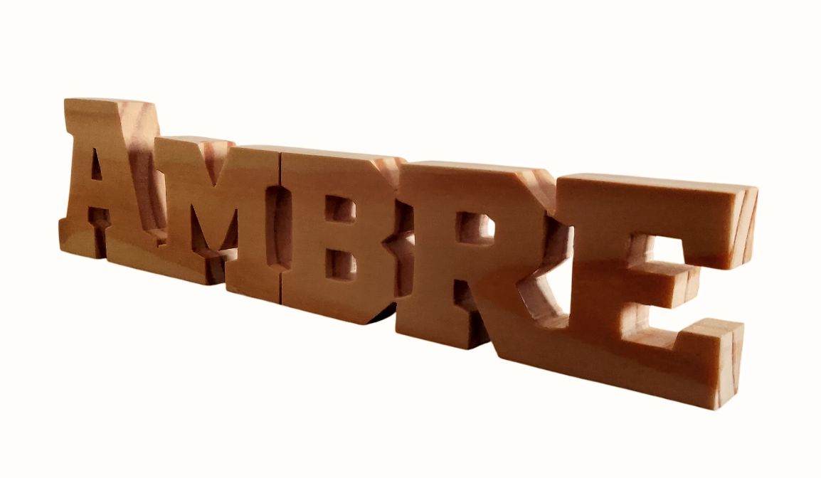 AMBRE en bois