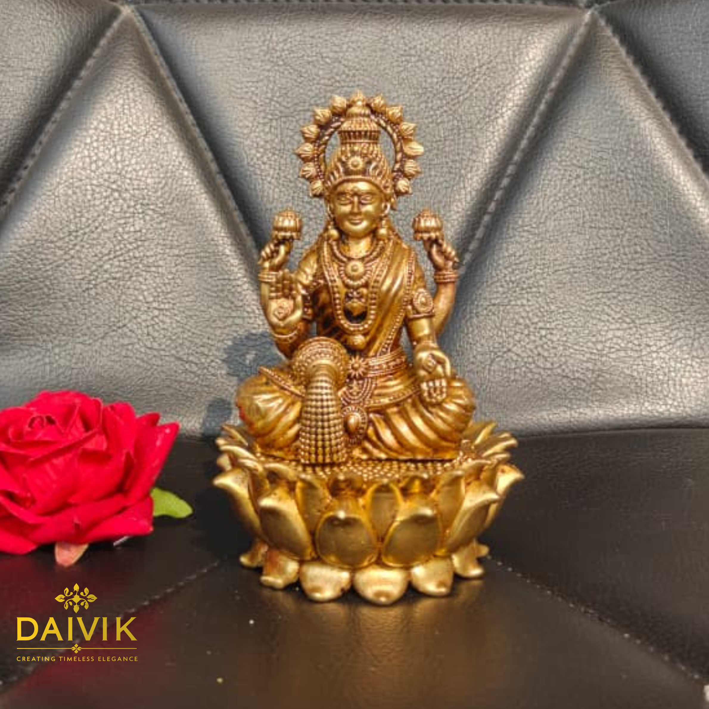 Vaibhav Lakshmi Brass Idol