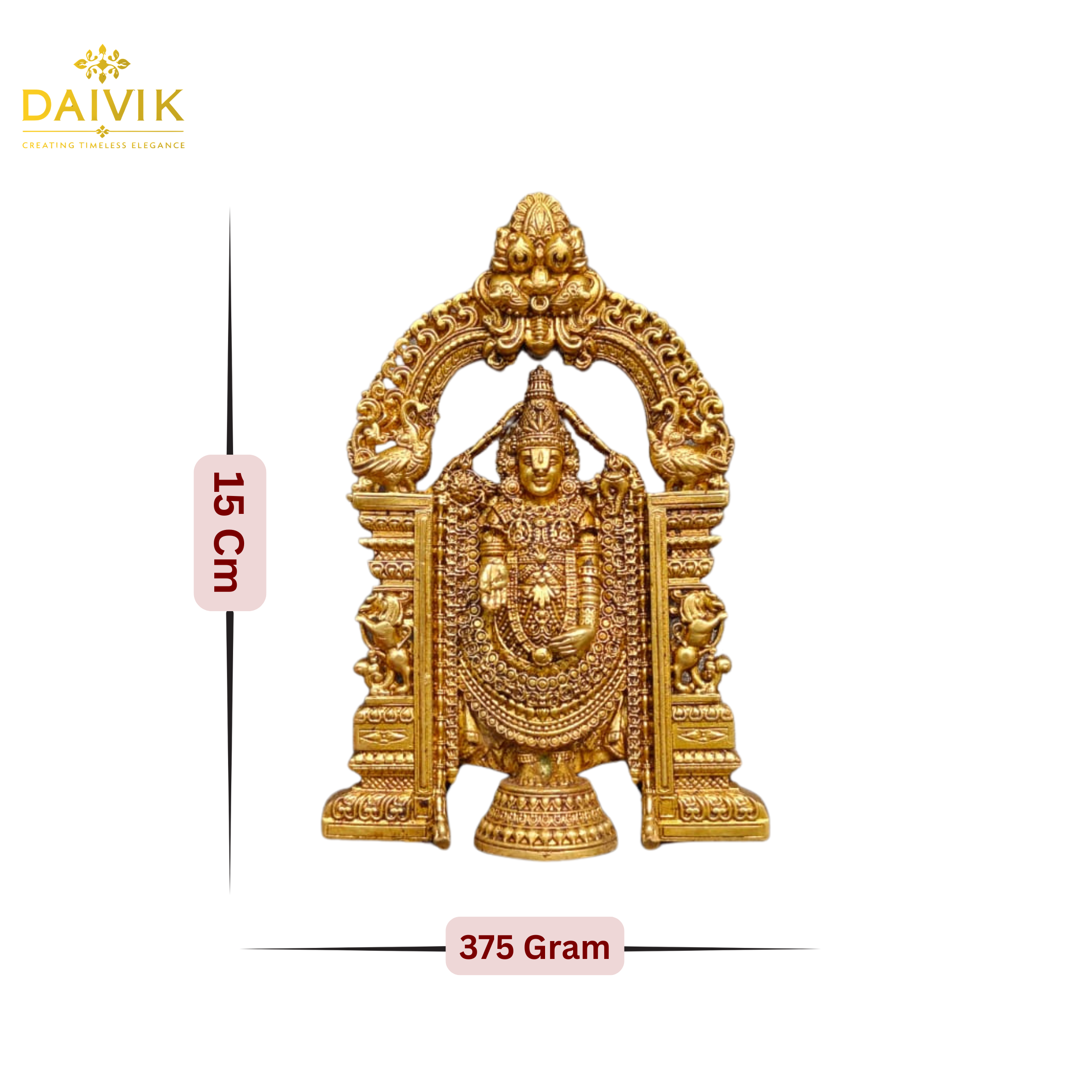 Lord Venkateswara Brass Idol