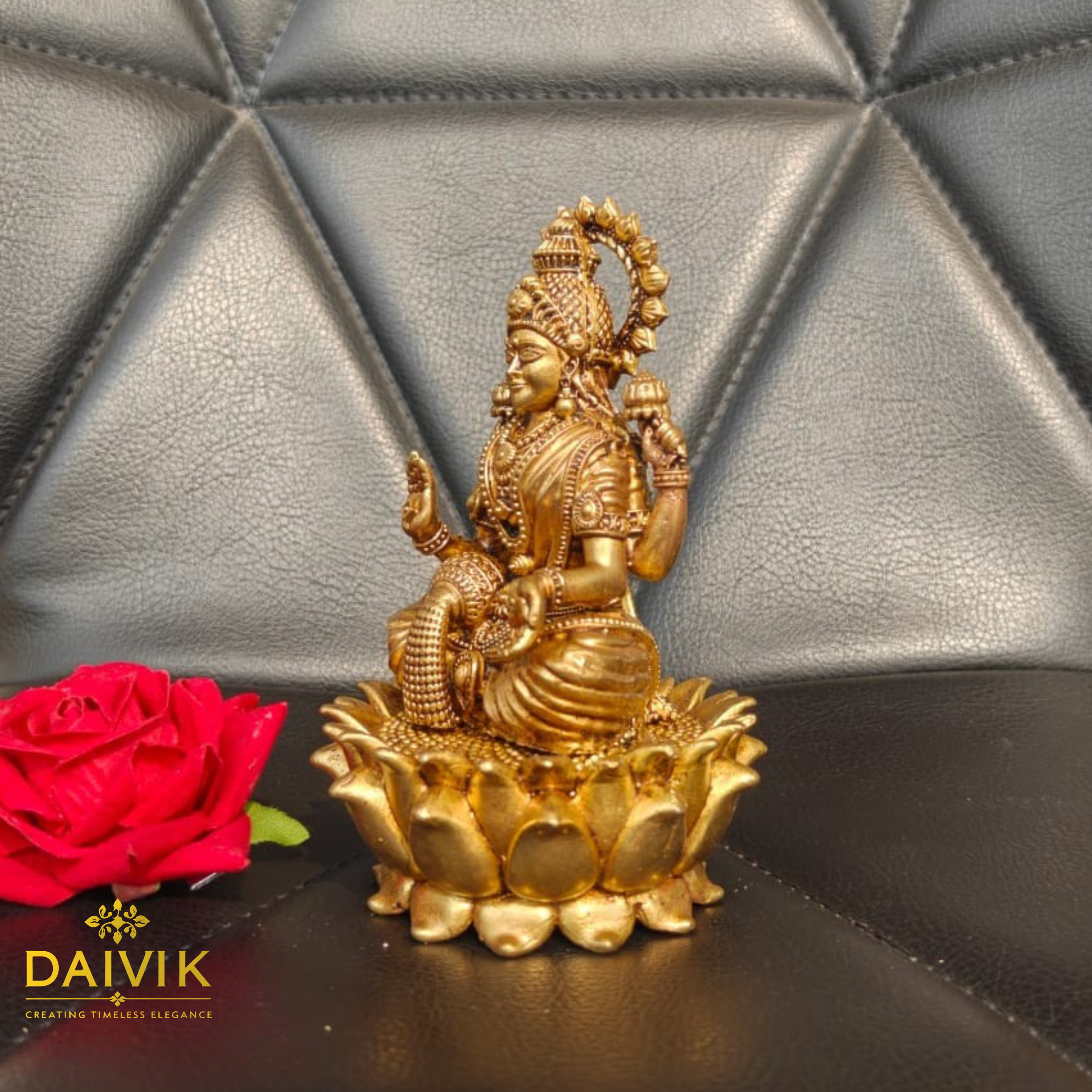 Vaibhav Lakshmi Brass Idol