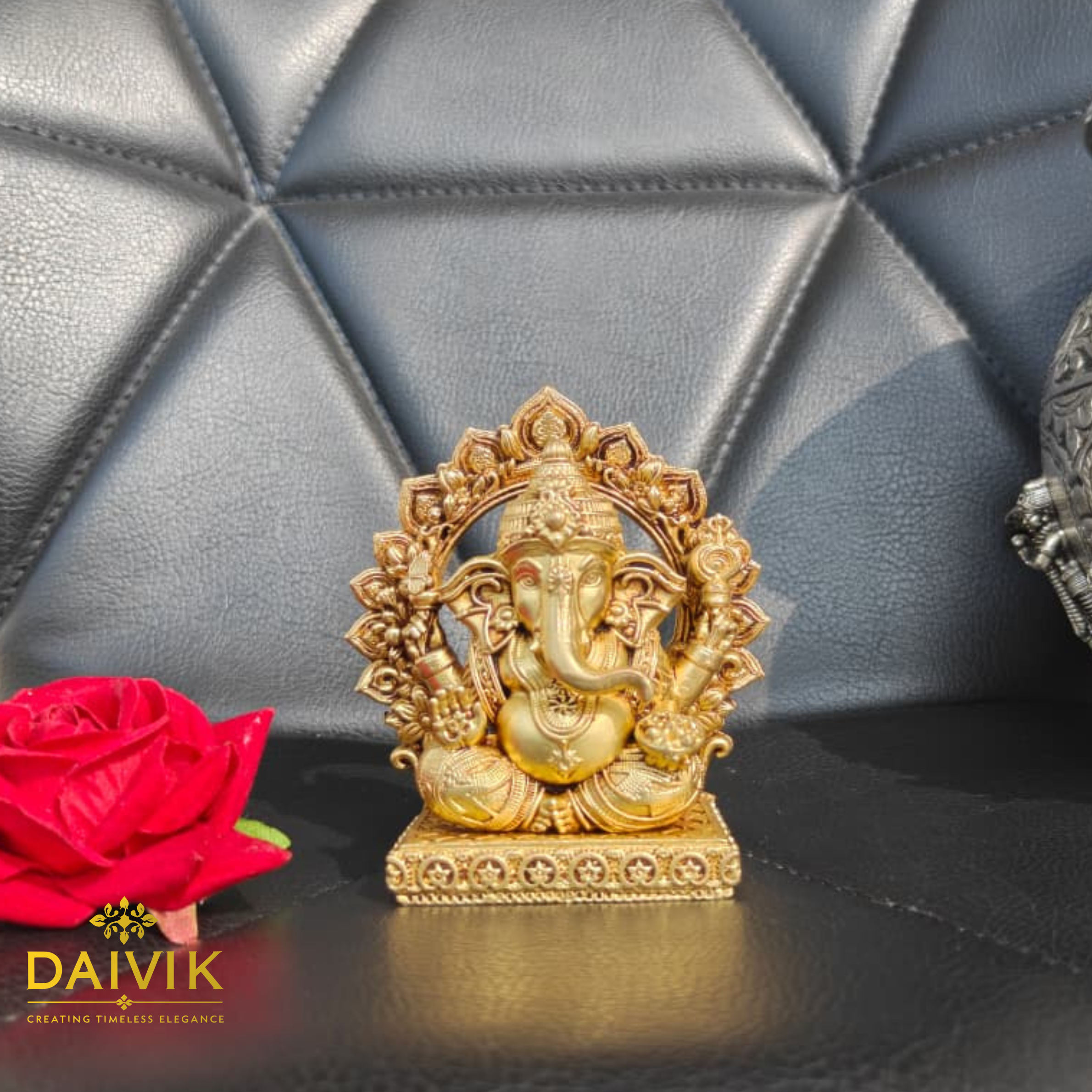 Bappa Vighnaharta Brass Idol