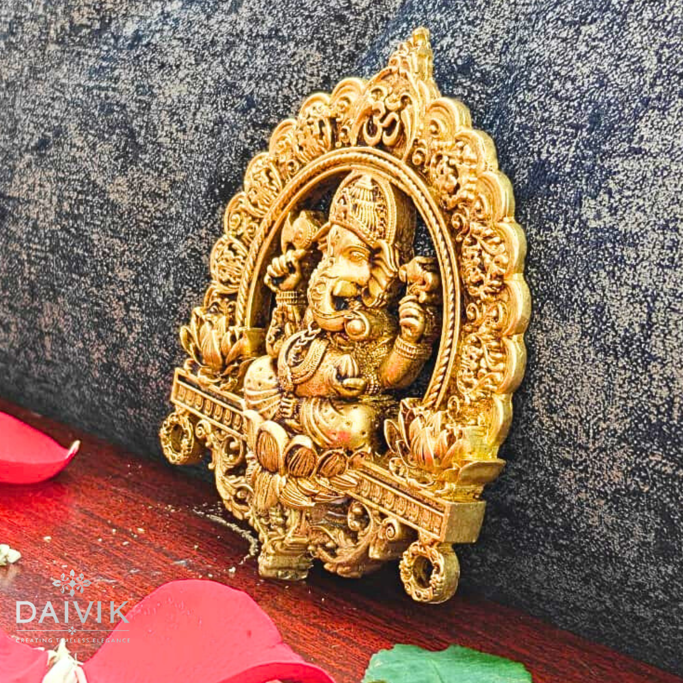 Hanging Ganesha Brass Idol